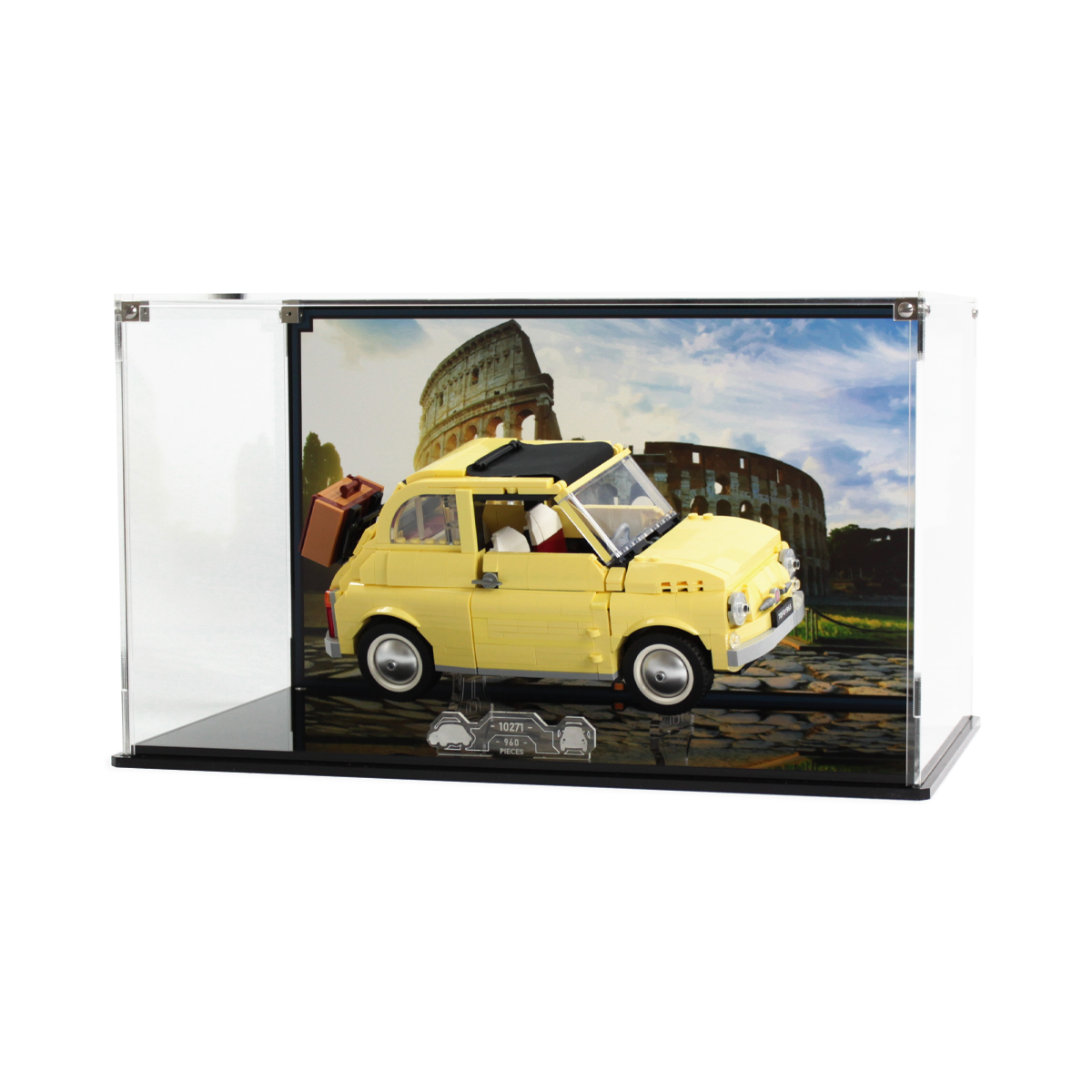 Display Case for LEGO® Creator: Fiat 500 (10271)