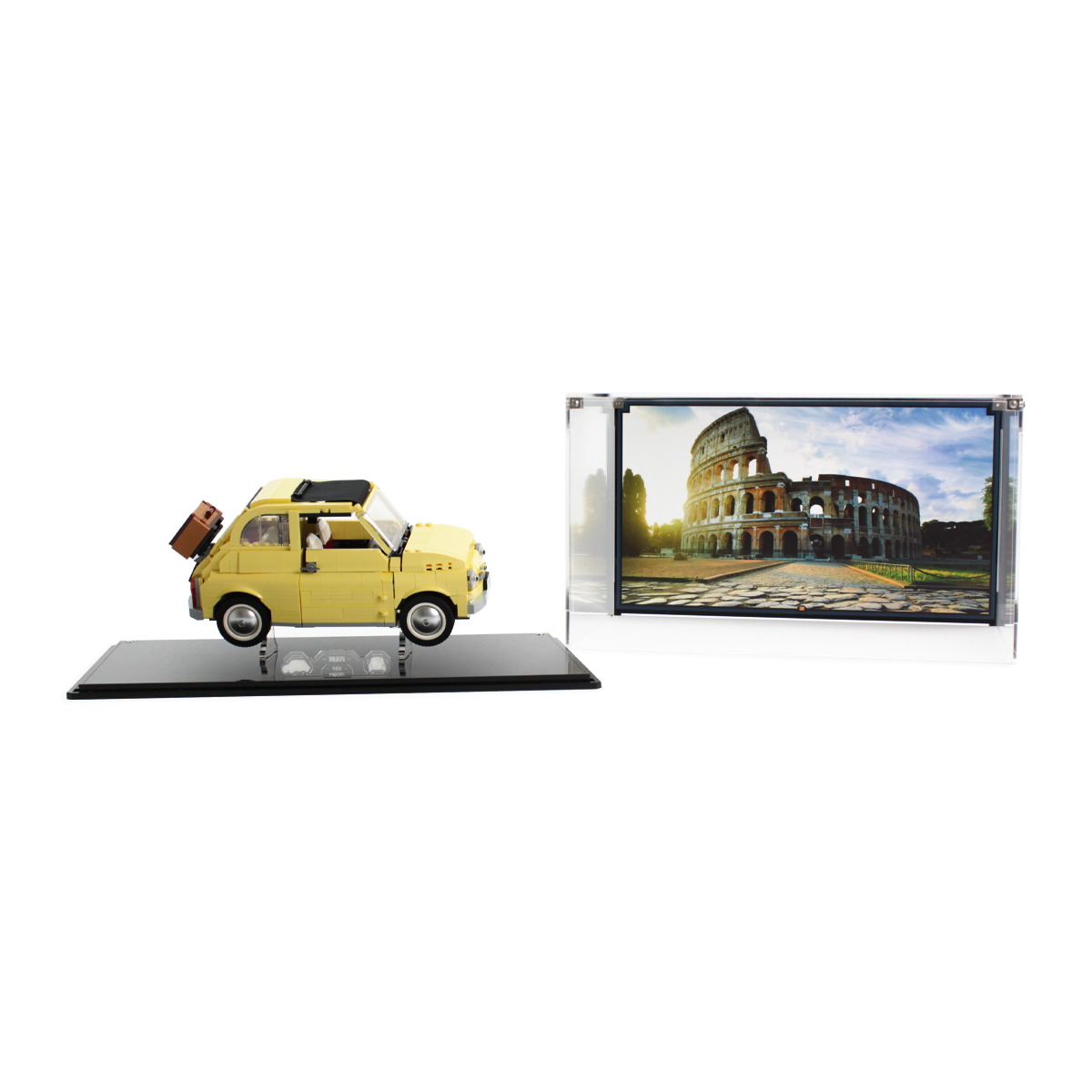 Display Case for LEGO® Creator: Fiat 500 (10271)