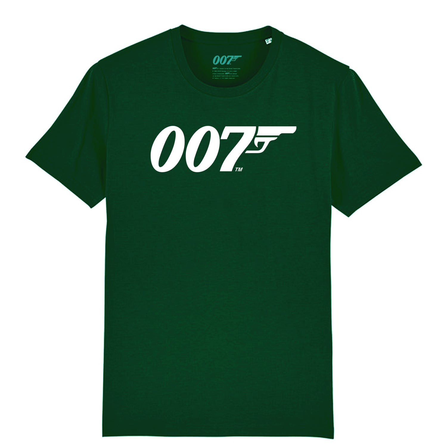 James Bond White 007 Logo T-Shirt (10 colours)