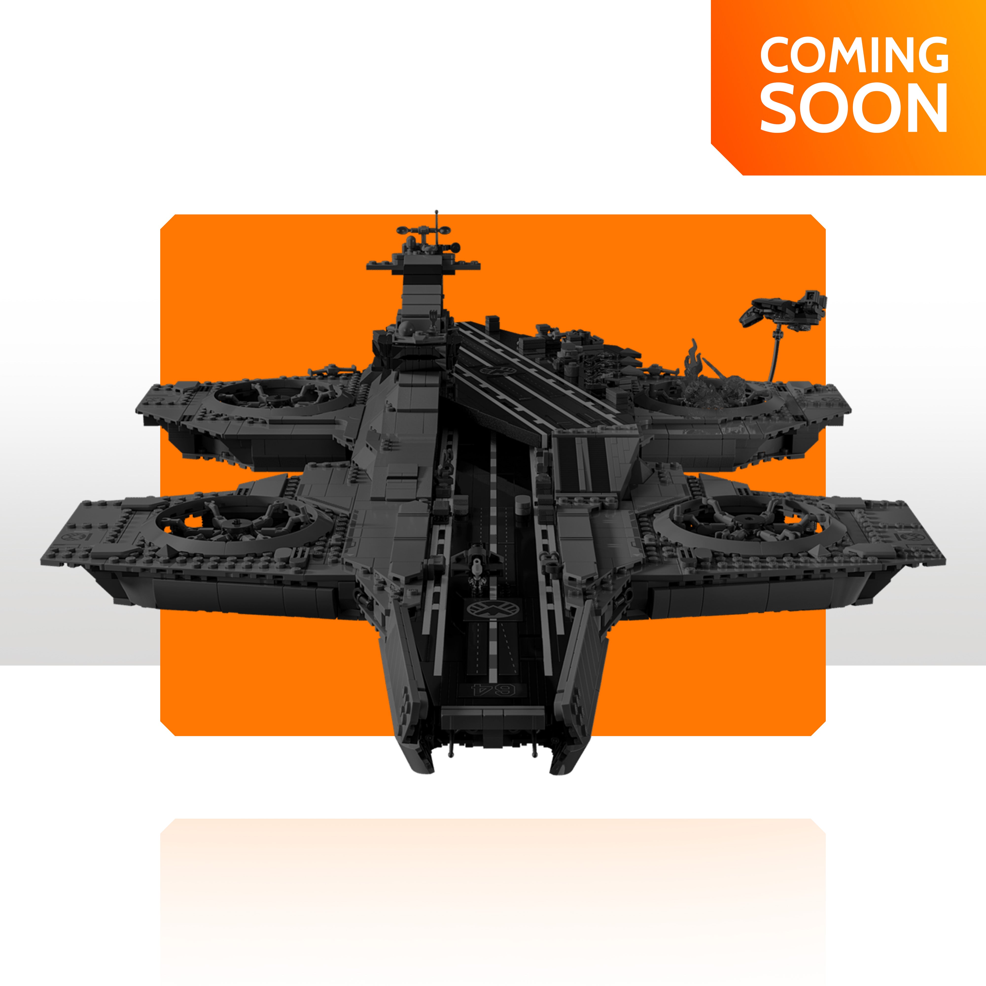 Display Case for LEGO® Marvel: S.H.I.E.L.D. Helicarrier (76354)