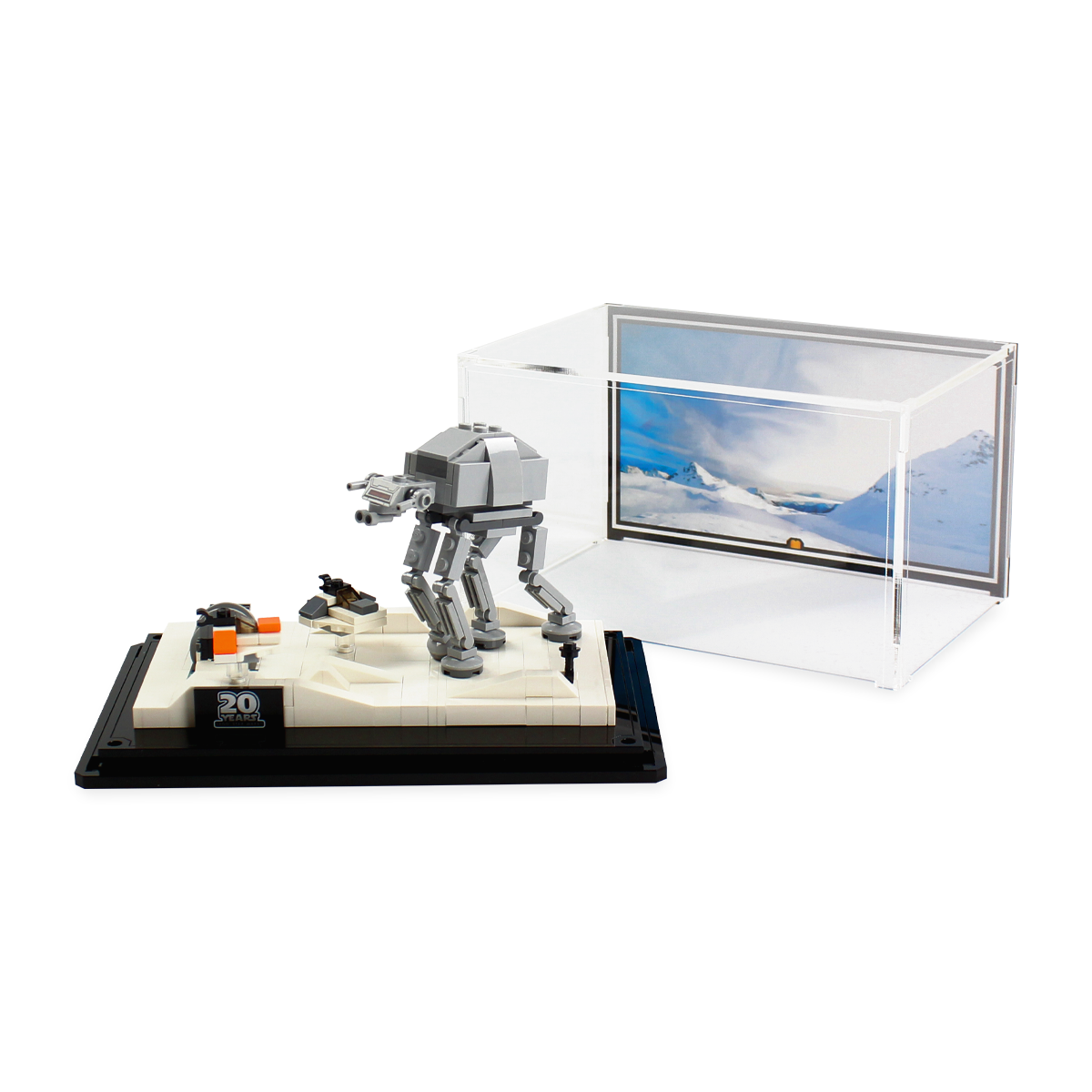 Display Case for LEGO® Star Wars™ Battle of Hoth 20th Anniversary Edition (40333)