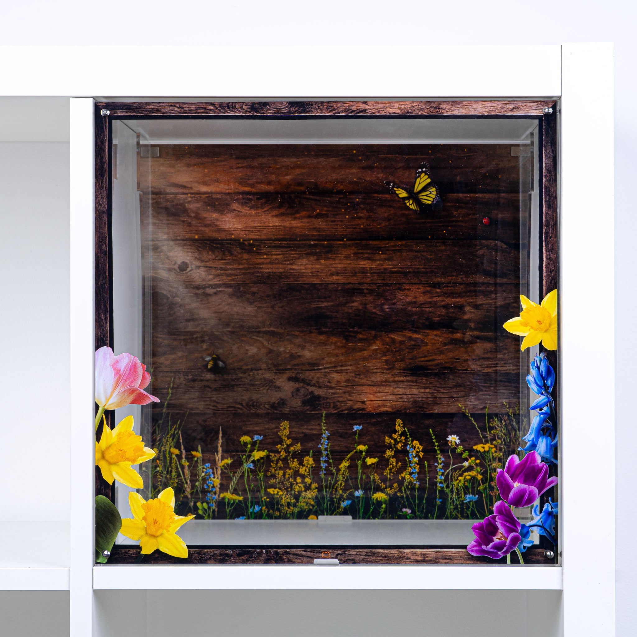 Decorative Spring Window Display Solution for IKEA® KALLAX