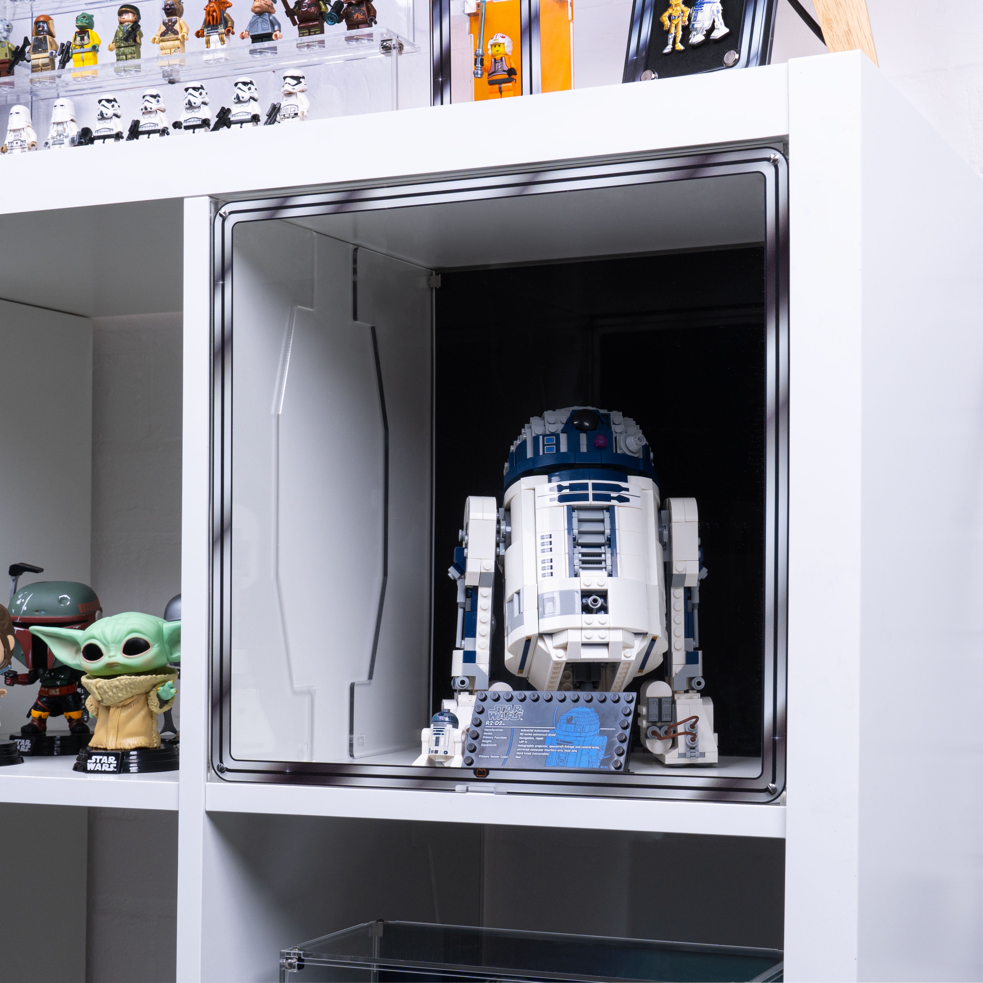 Star Wars Themed Printed Window Display Solution for IKEA® KALLAX