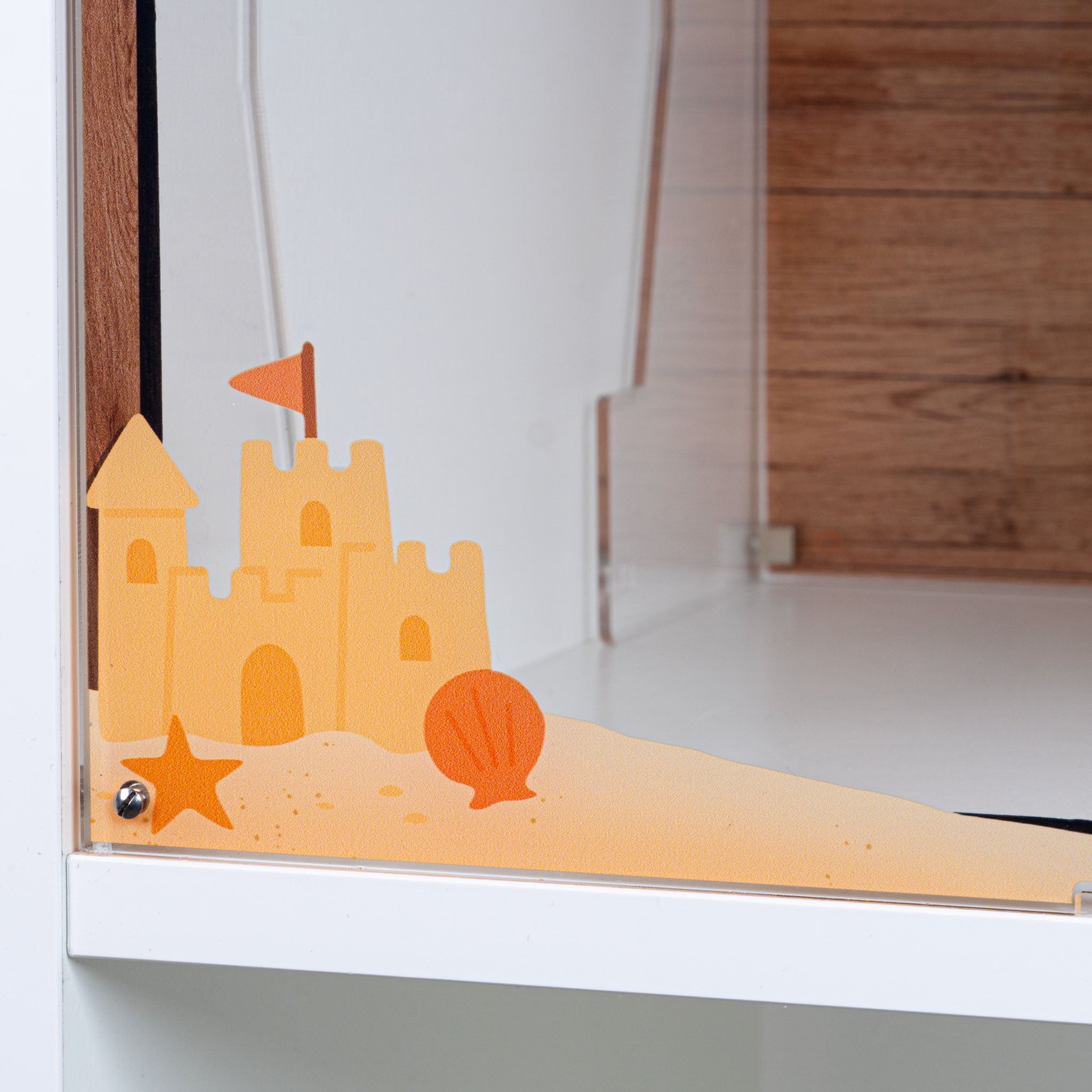 Decorative Summer Window Display Solution for IKEA® KALLAX