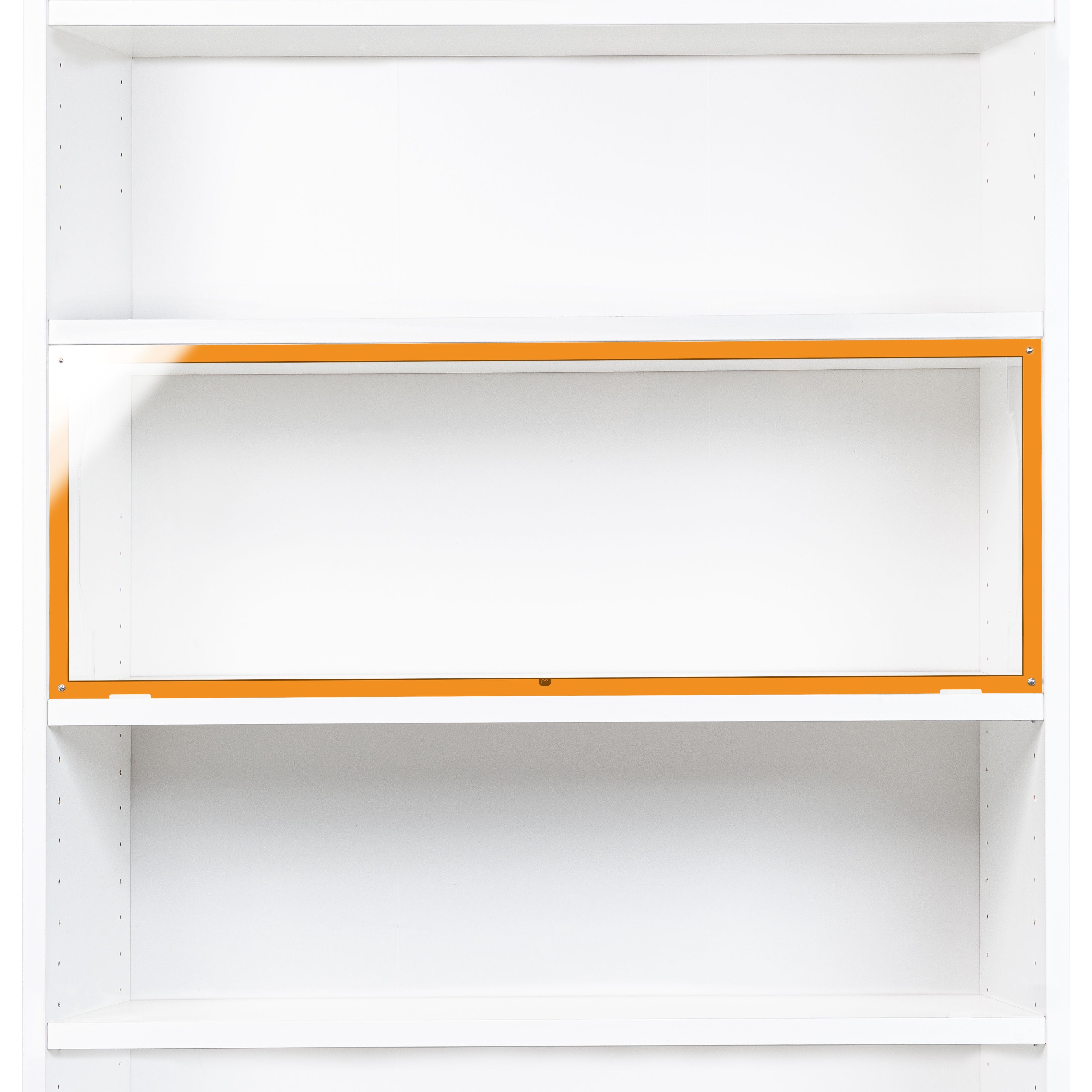 Window Display Solution for IKEA® BILLY Bookcase (80cm Wide) - Orange