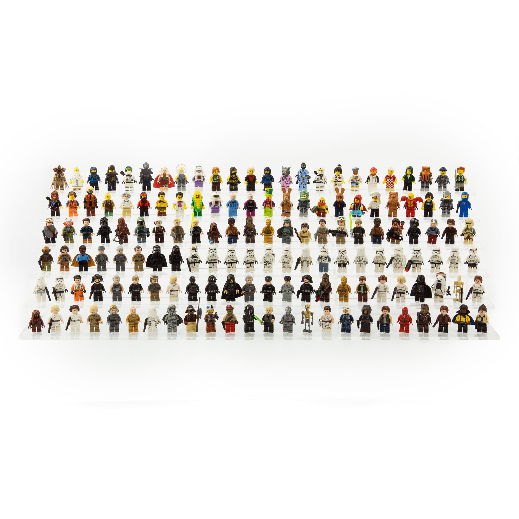 Display podium for LEGO® Minifigures for IKEA® Billy BookCase