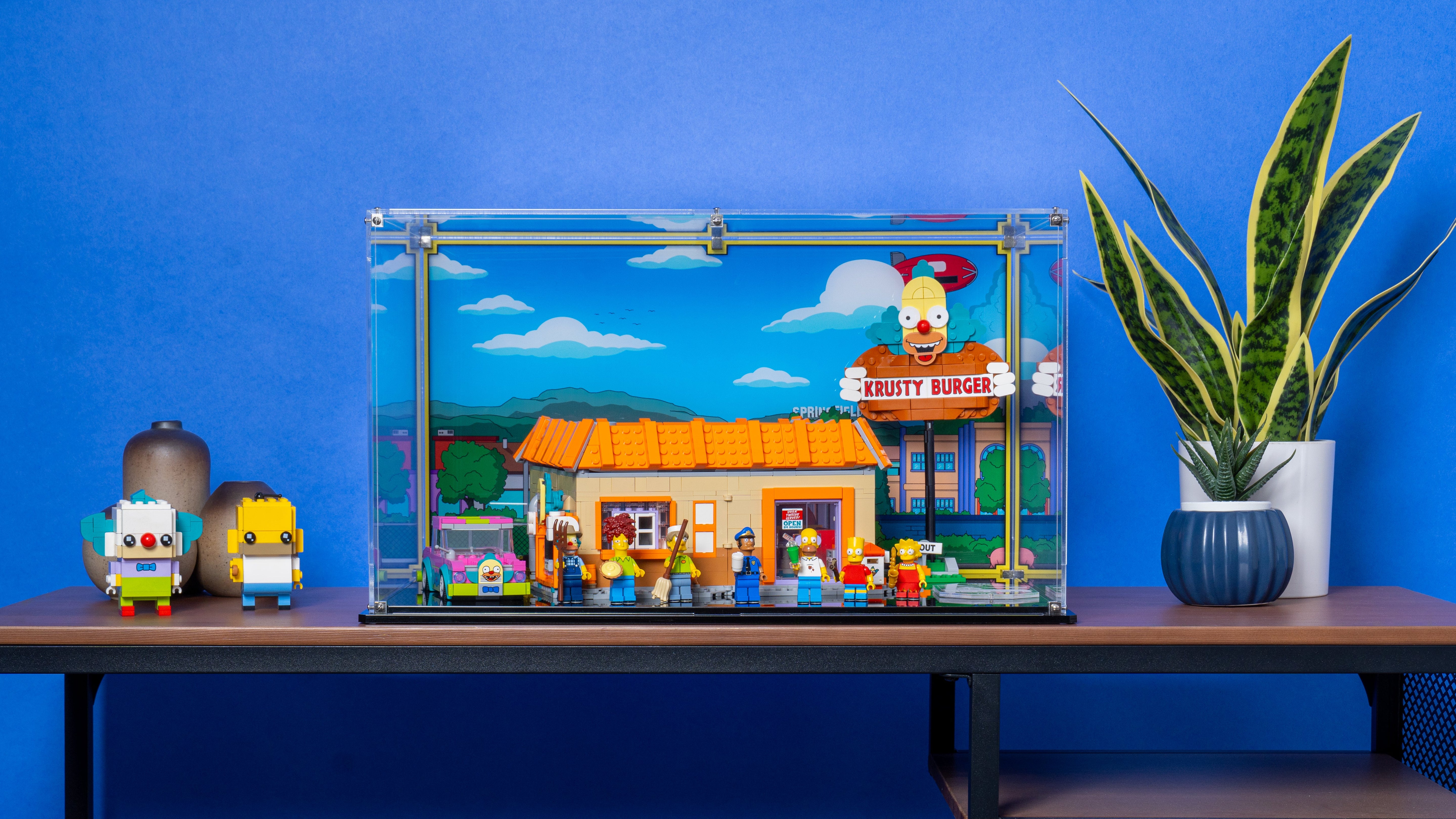 Display Case for LEGO® The Simpsons™: Krusty Burger (10352)