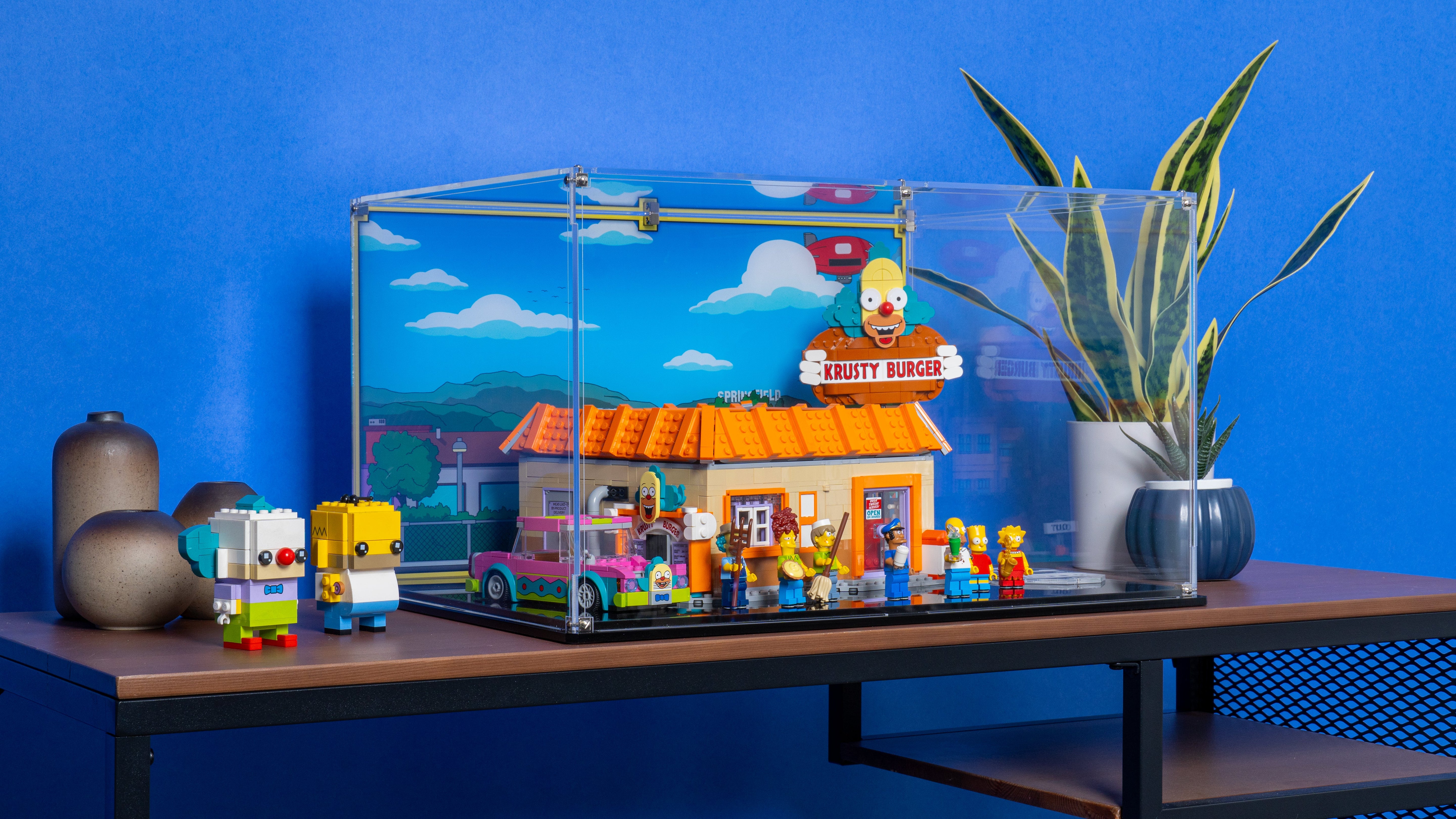 Display Case for LEGO® The Simpsons™: Krusty Burger (10352)