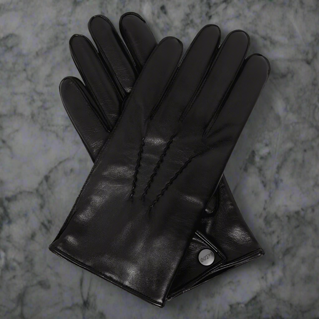 James Bond Cashmere-lined Leather Gloves - On Her Majesty's Secret Service Edition - By N.Peal
