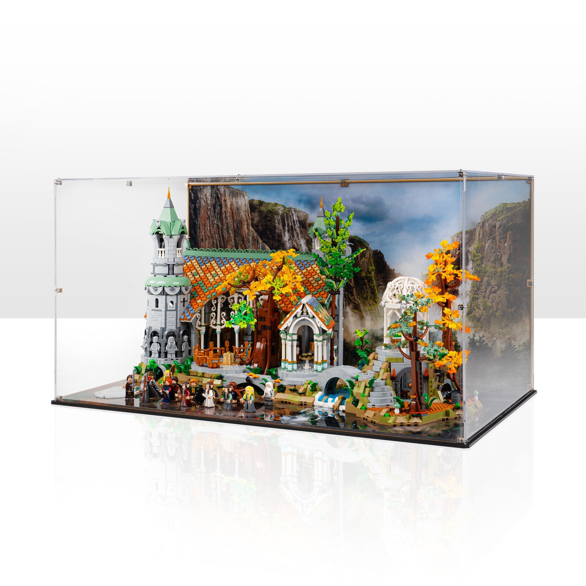 Display Case for LEGO® Icons: Lord of the Rings Rivendell™ (10316)