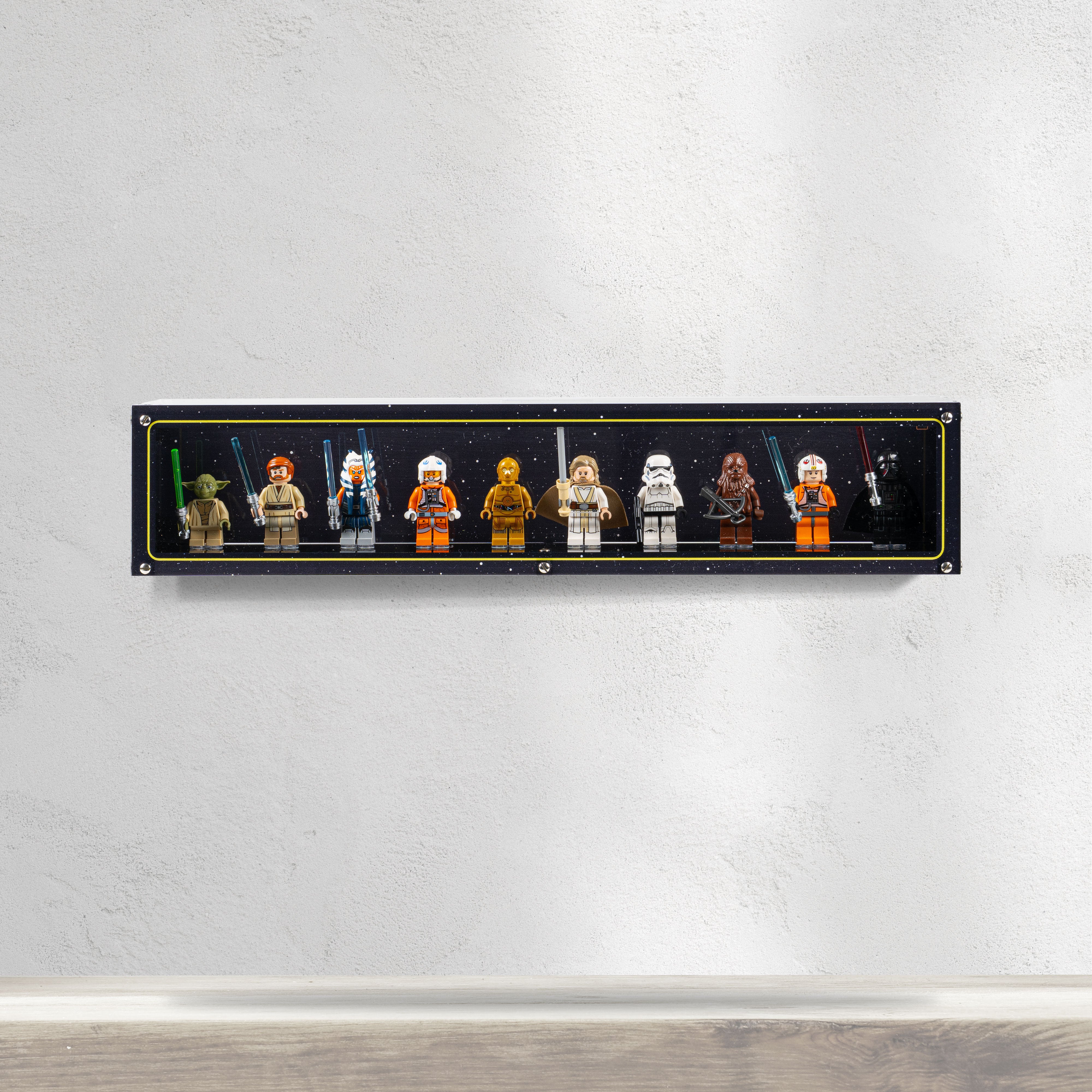 Wall Mountable Display Case for LEGO® Minifigures