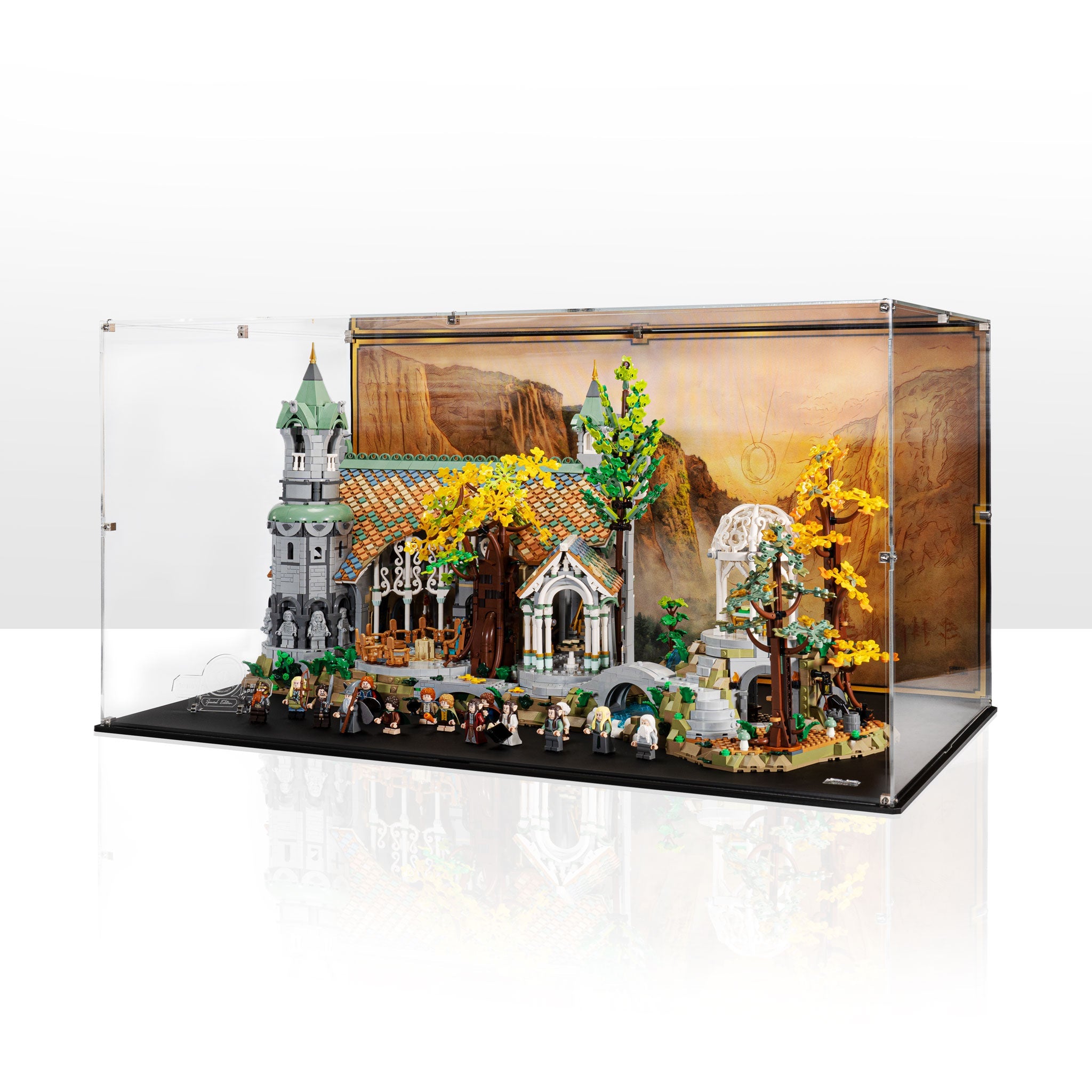 Limited Edition Display Case for LEGO® Icons: Lord of the Rings Rivendell™ (10316)