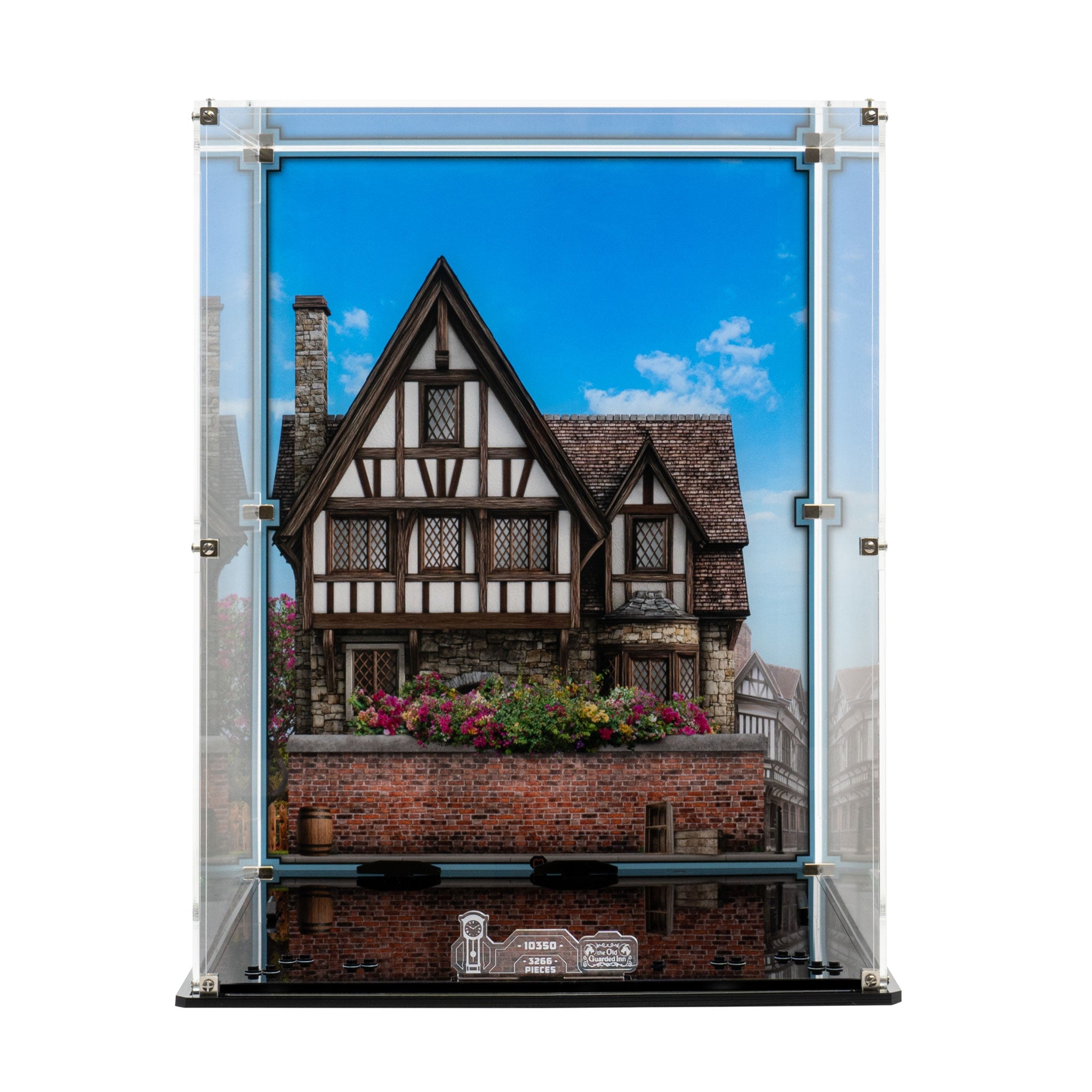 Display Case for LEGO® Icons: Tudor Corner (10350)