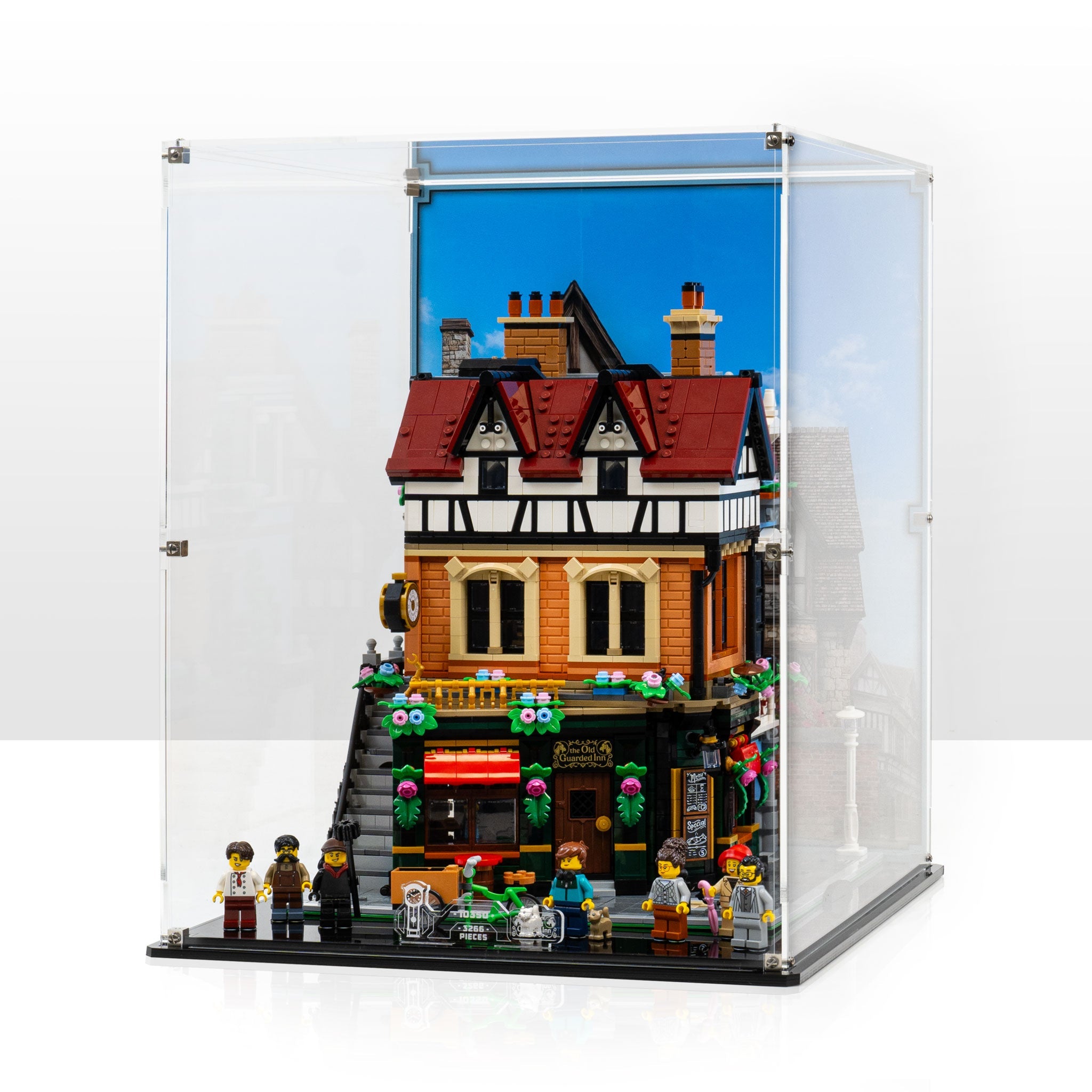 Display Case for LEGO® Icons: Tudor Corner (10350)