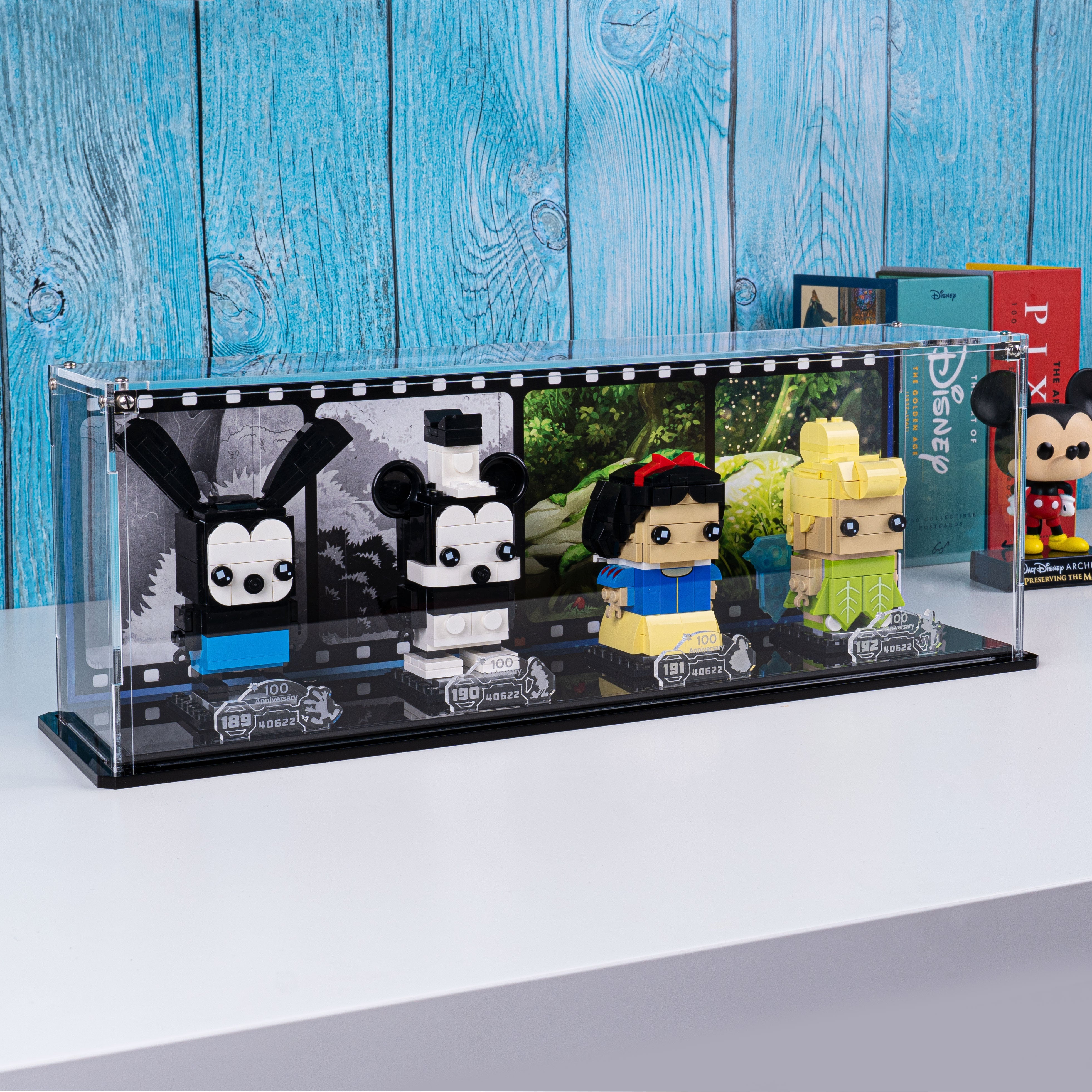 Display Case for LEGO® Brickheadz Disney 100th Celebration (40622)