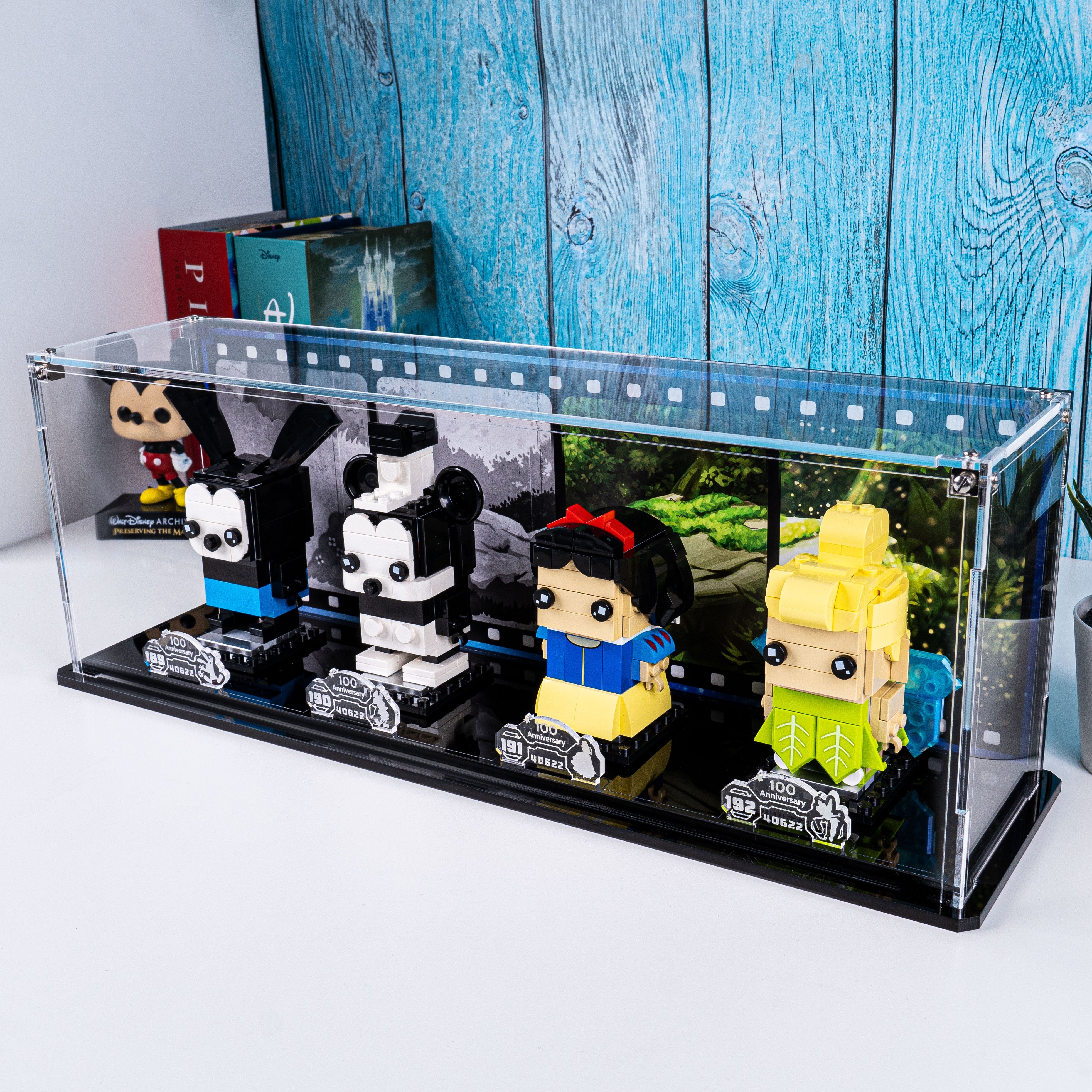 Display Case for LEGO® Brickheadz Disney 100th Celebration (40622)