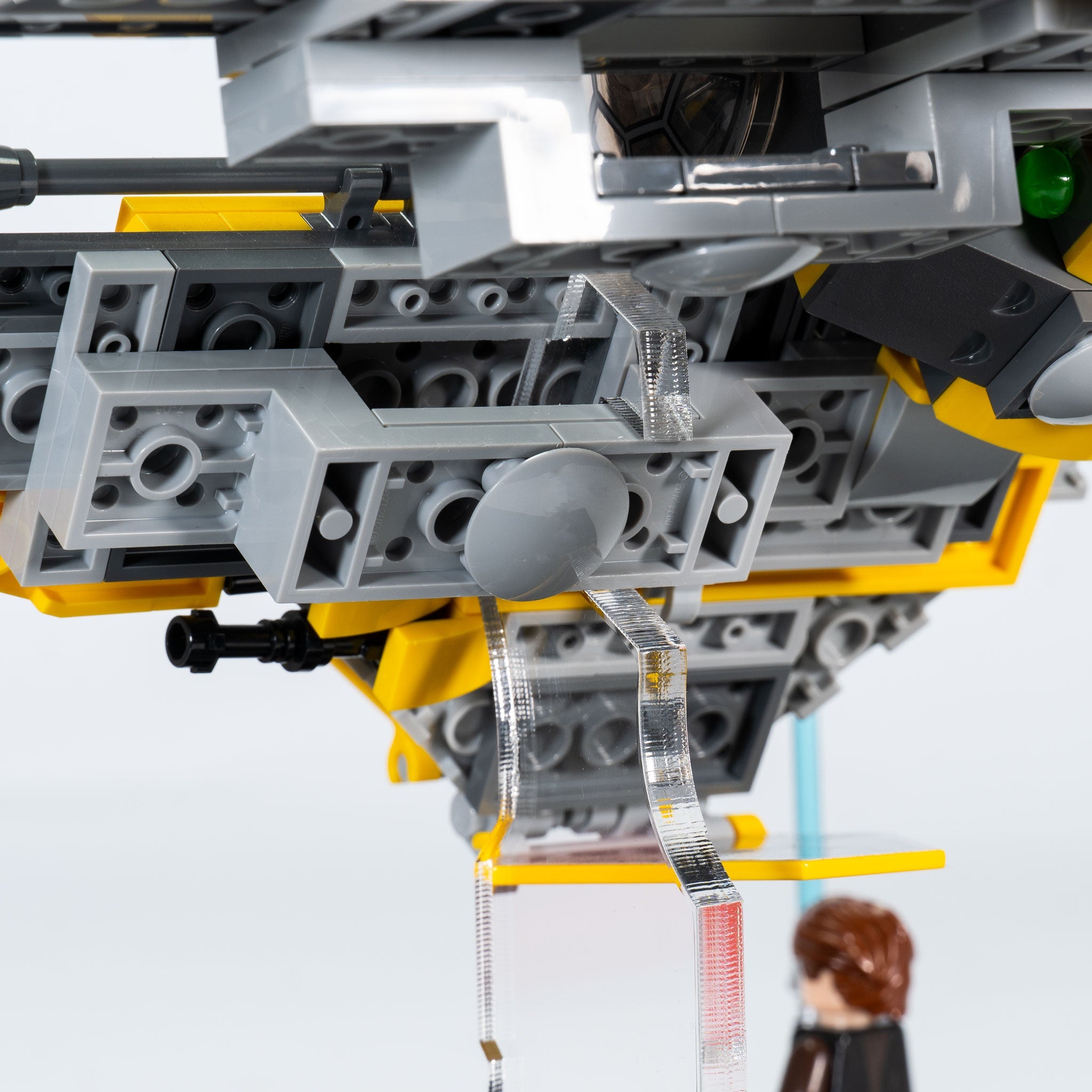 Display Case for LEGO® Star Wars: Anakin's Jedi Interceptor (75281)