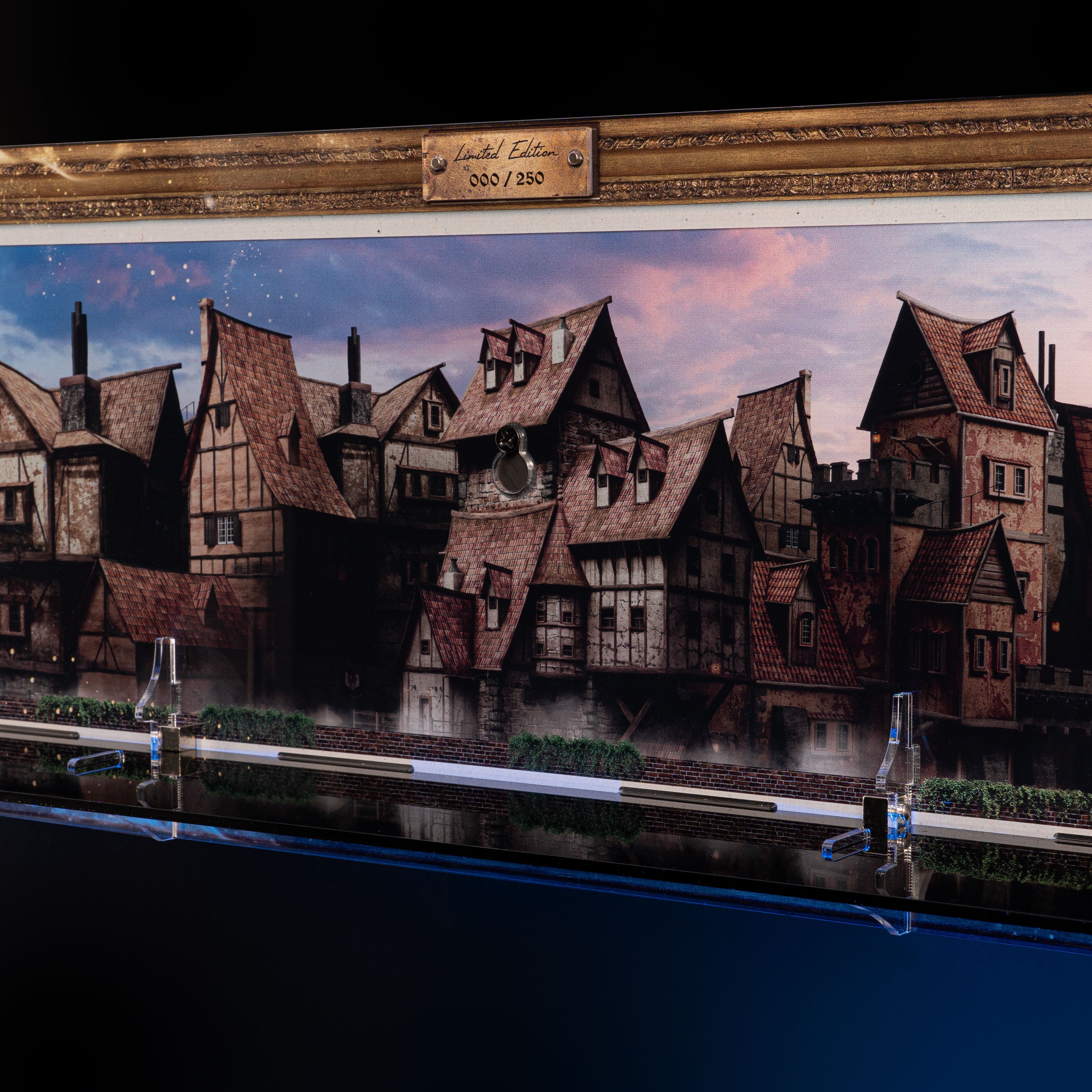 Limited Edition Wall Mounted Display Stand for LEGO® Harry Potter: Diagon Alley Wizarding Shops (76444)