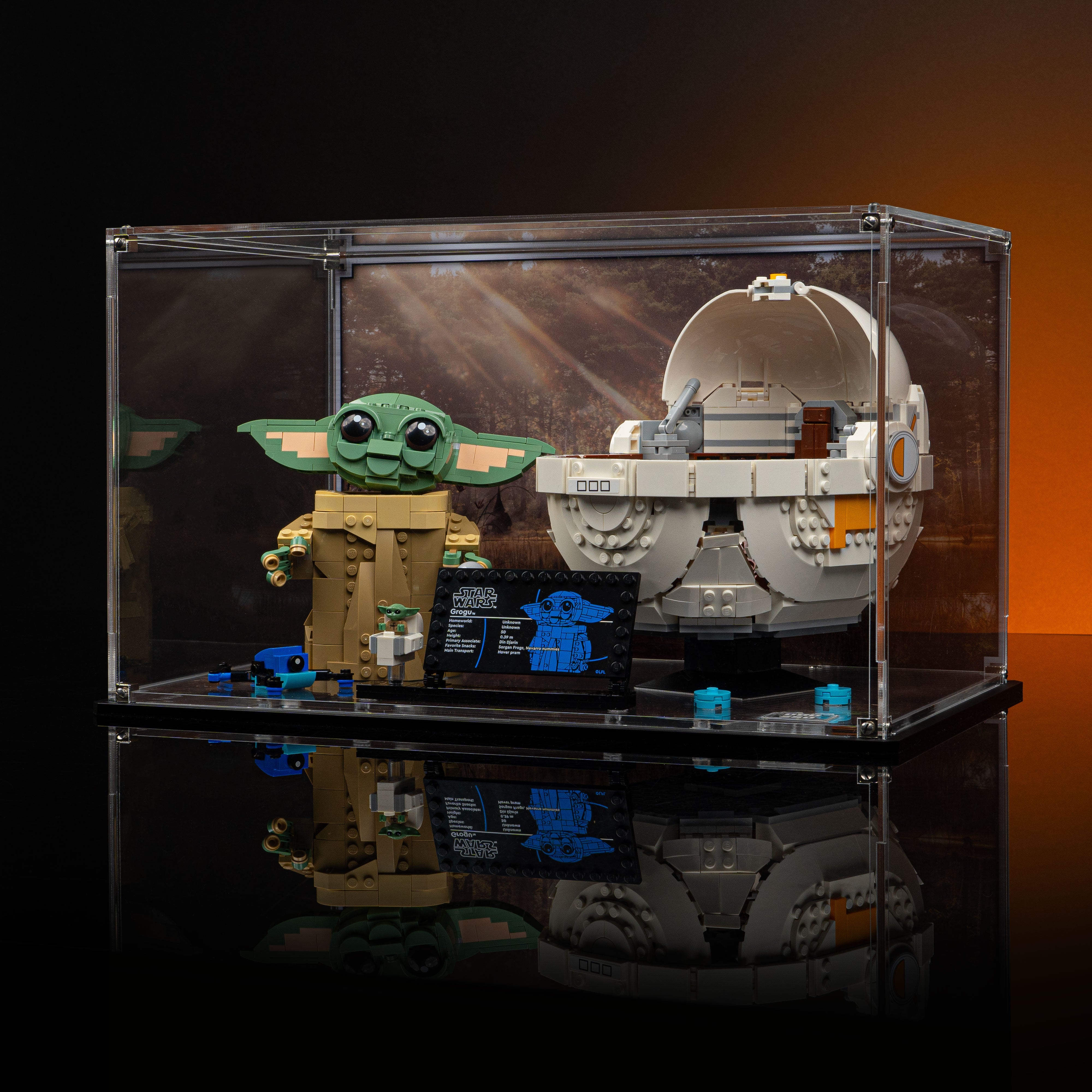 Limited Edition Display Case for LEGO® Star Wars: Grogu with Hover Pram (75403)