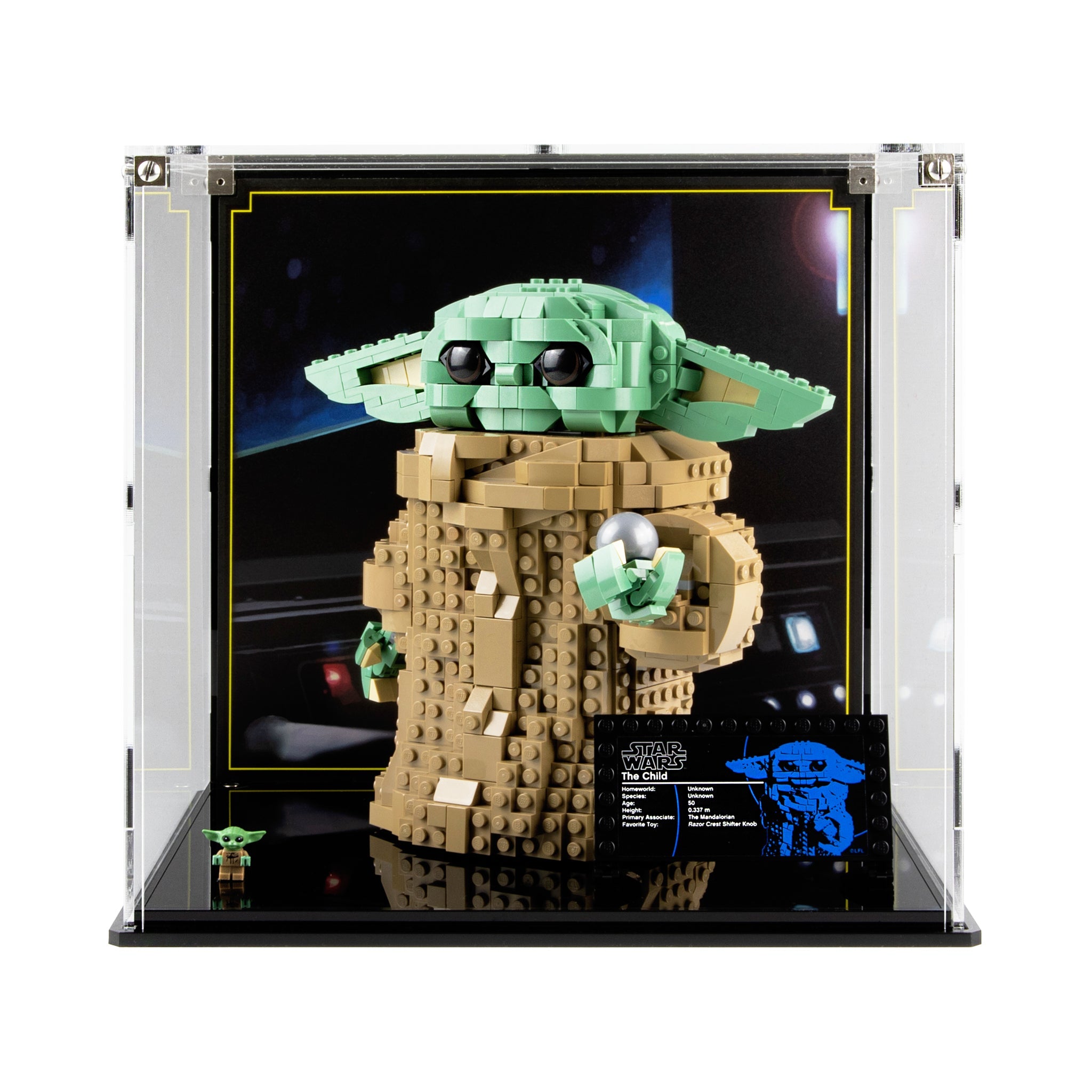 Display Case for LEGO® Star Wars™ The Child (75318)