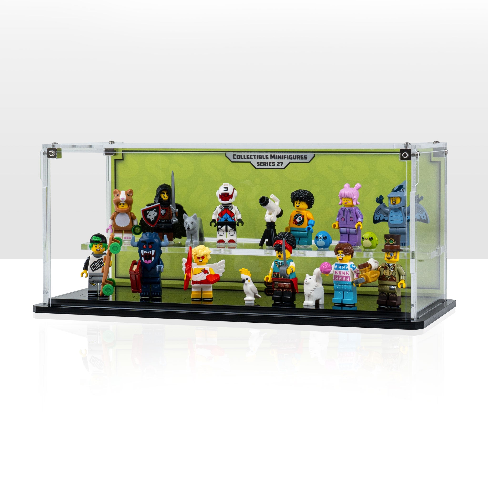 Display Case for LEGO® Collectible Minifigures™: Series 27 (71048)