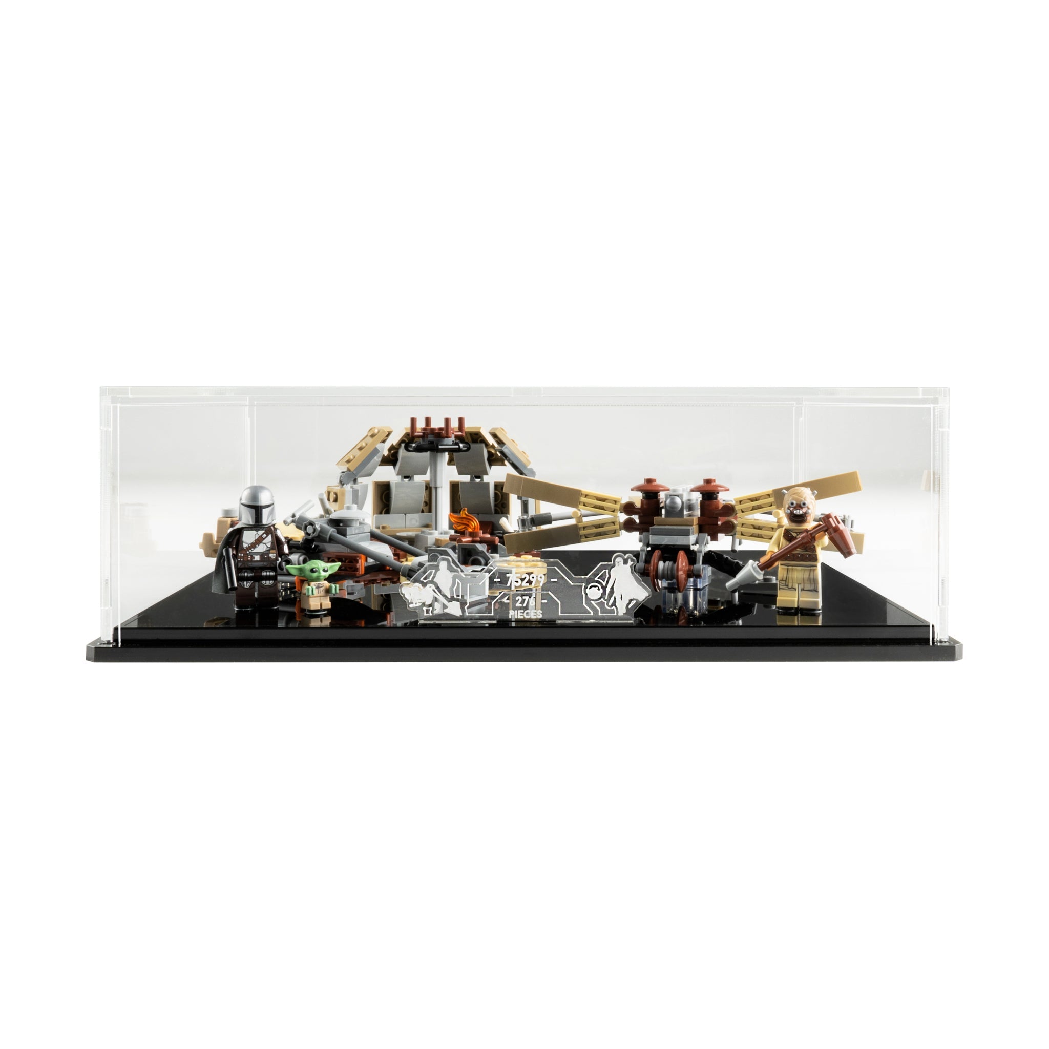 Display Case for LEGO® Star Wars™ Trouble on Tatooine (75299)