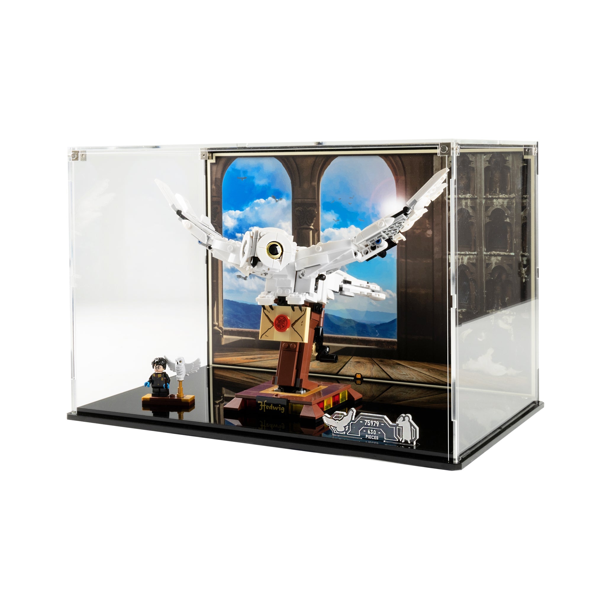 Display Case for LEGO® Harry Potter: Hedwig (75979)