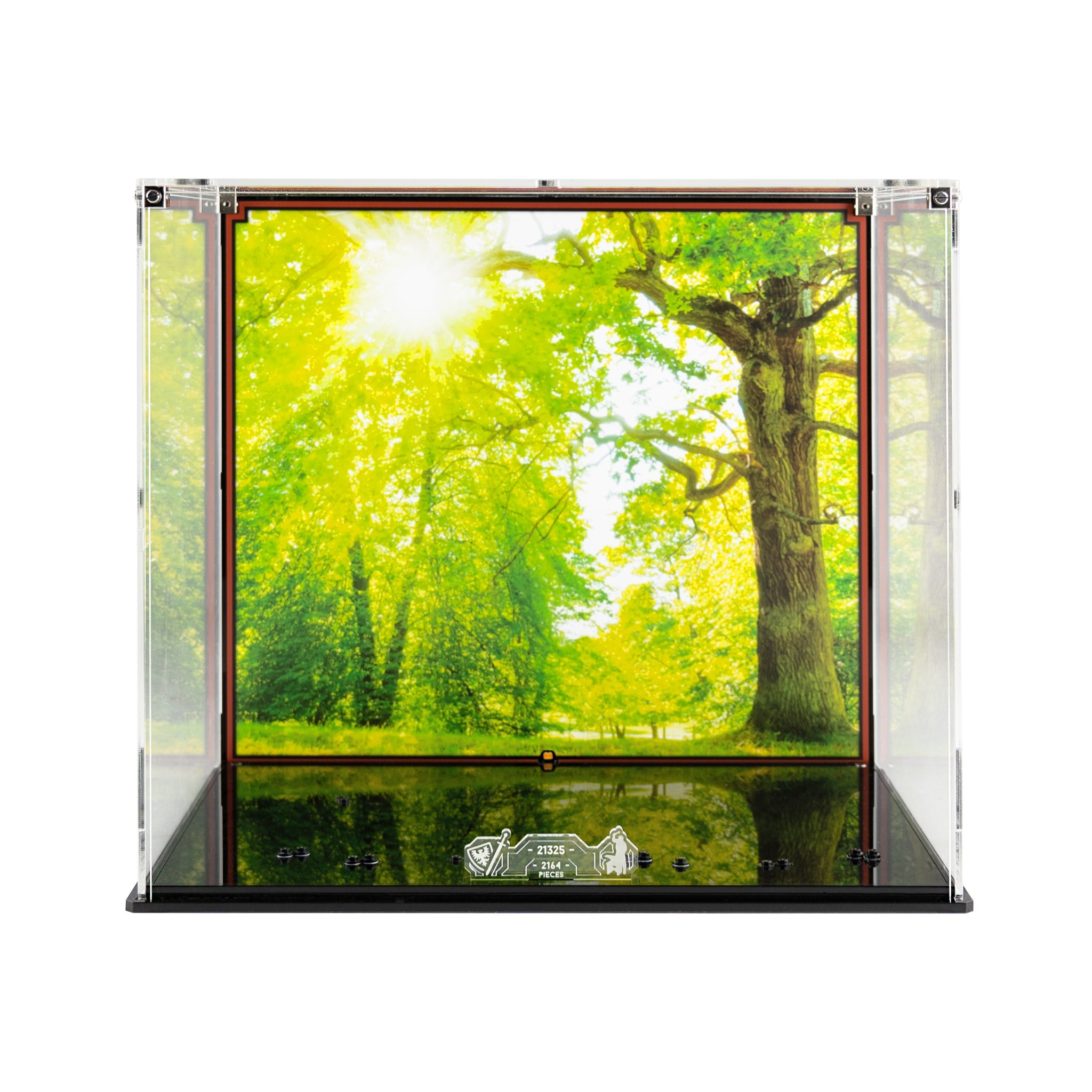 Display Case for LEGO® Ideas: Medieval Blacksmith (21325)