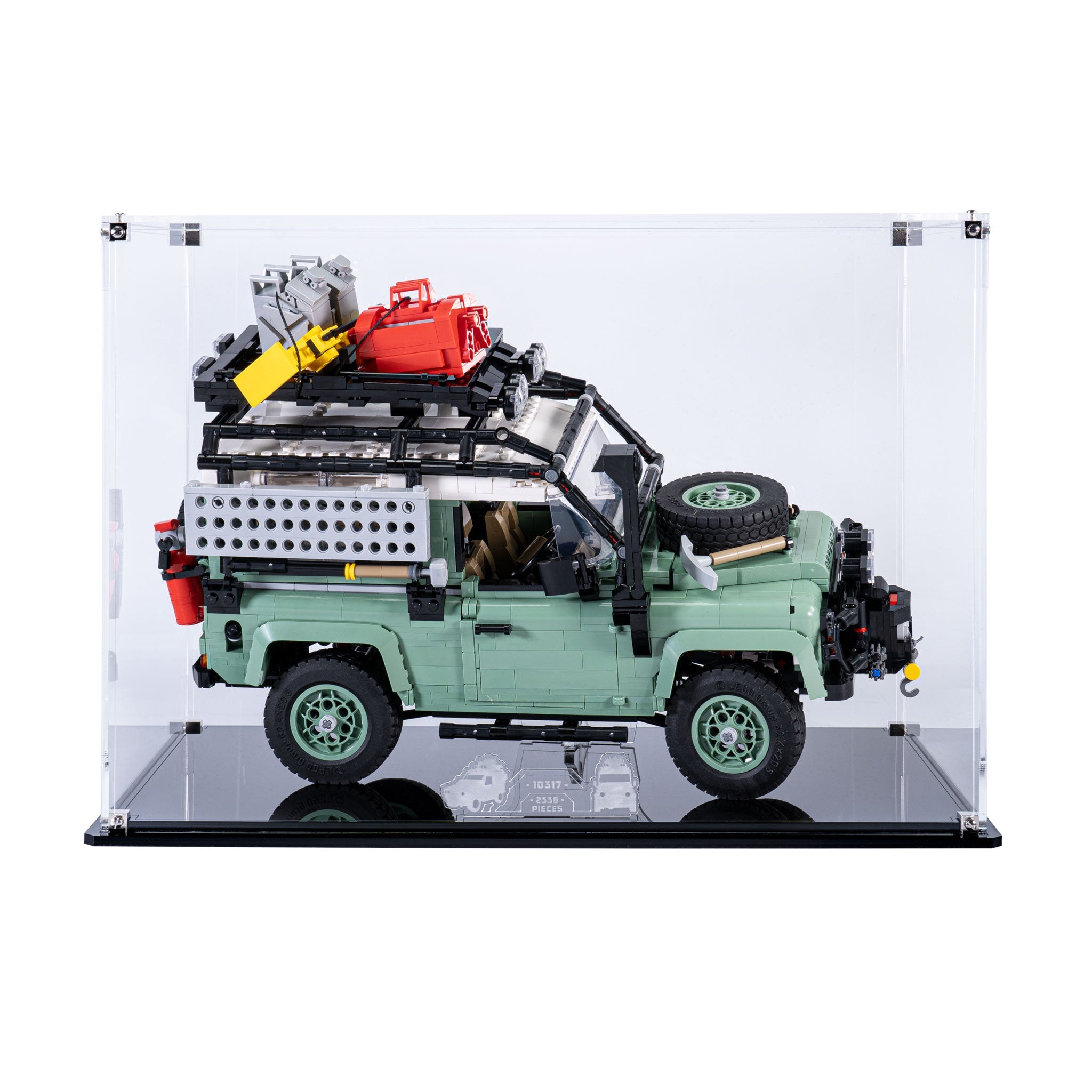 Display Case for LEGO® Icons: Land Rover Classic Defender 90 (10317)