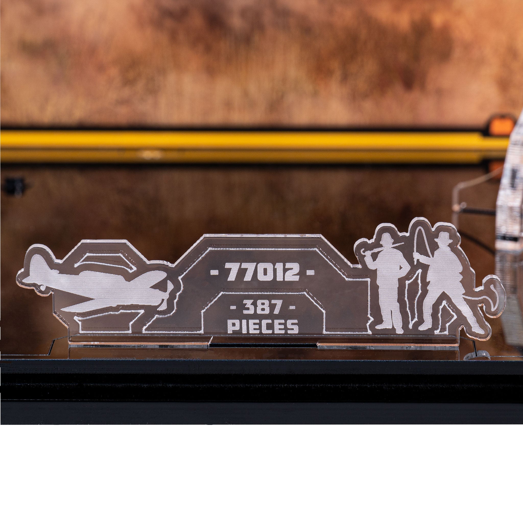 Display Case for LEGO® Indiana Jones™ Fighter Plane Chase (77012)