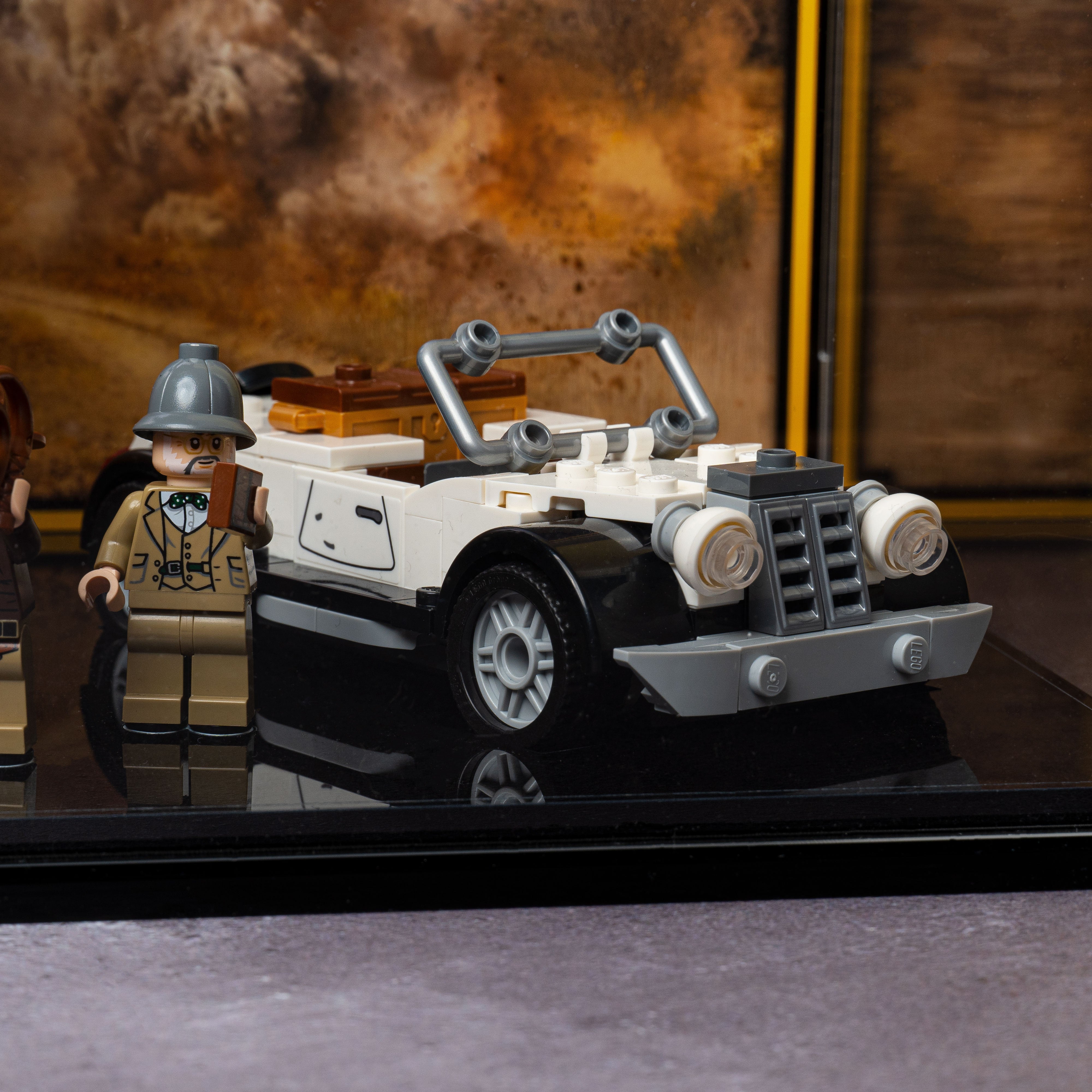 Display Case for LEGO® Indiana Jones™ Fighter Plane Chase (77012)