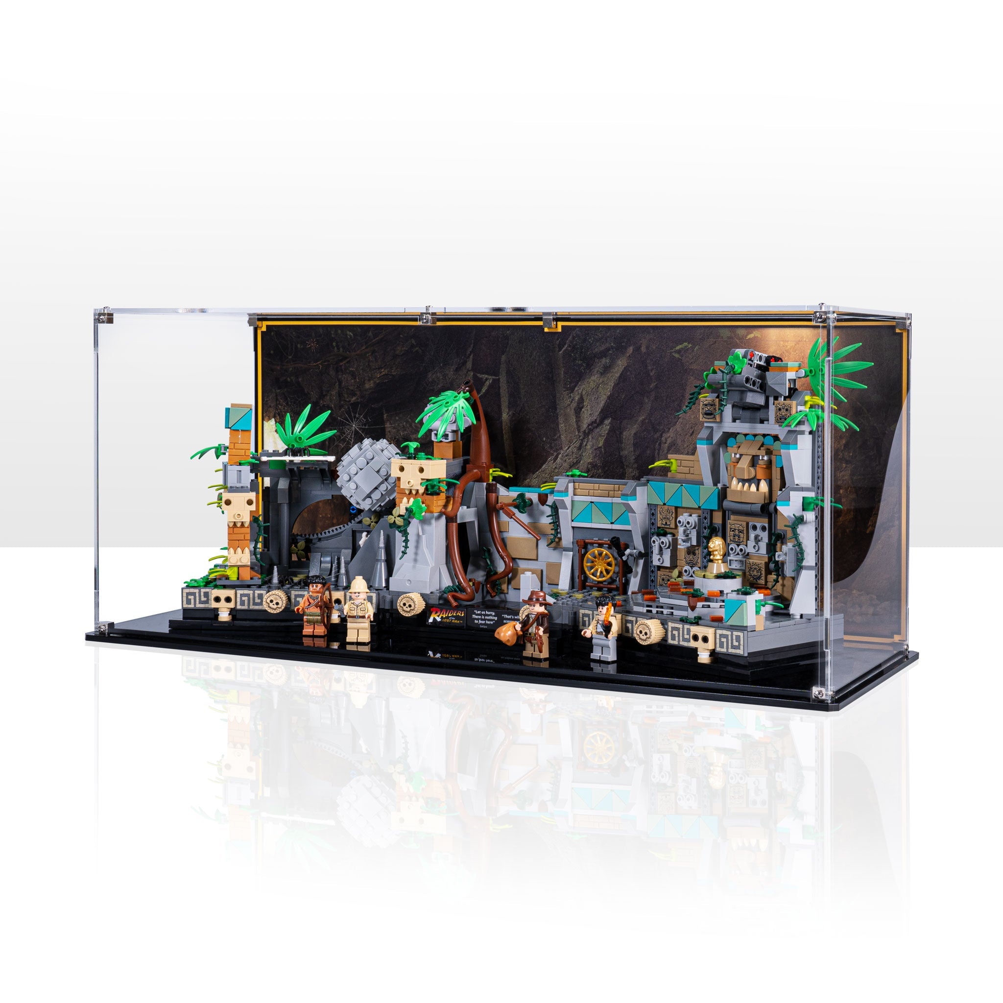 Display Case for LEGO® Indiana Jones™ Temple of the Golden Idol (77015)