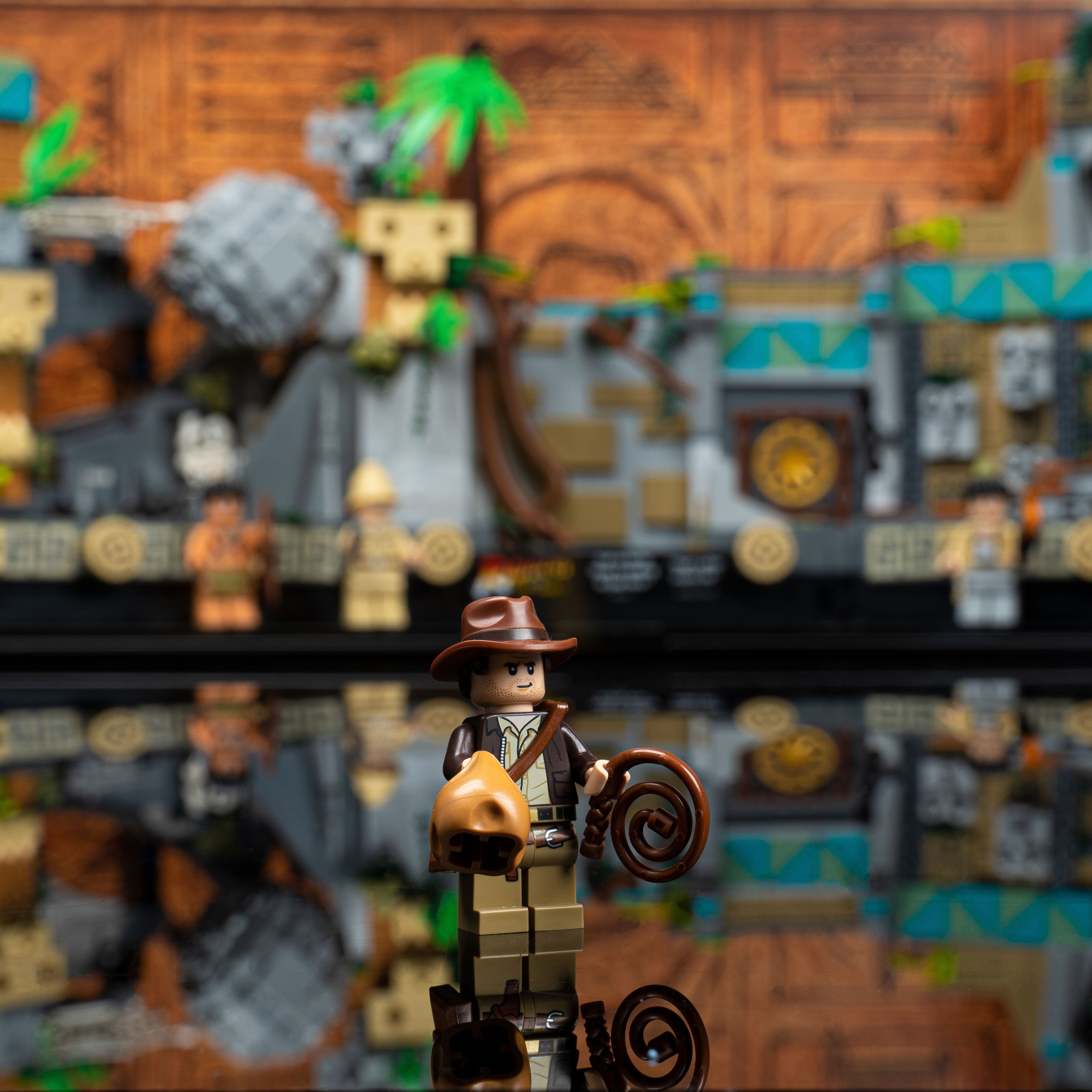 Limited Edition Display Case for LEGO® Indiana Jones™ Temple of the Golden Idol (77015)