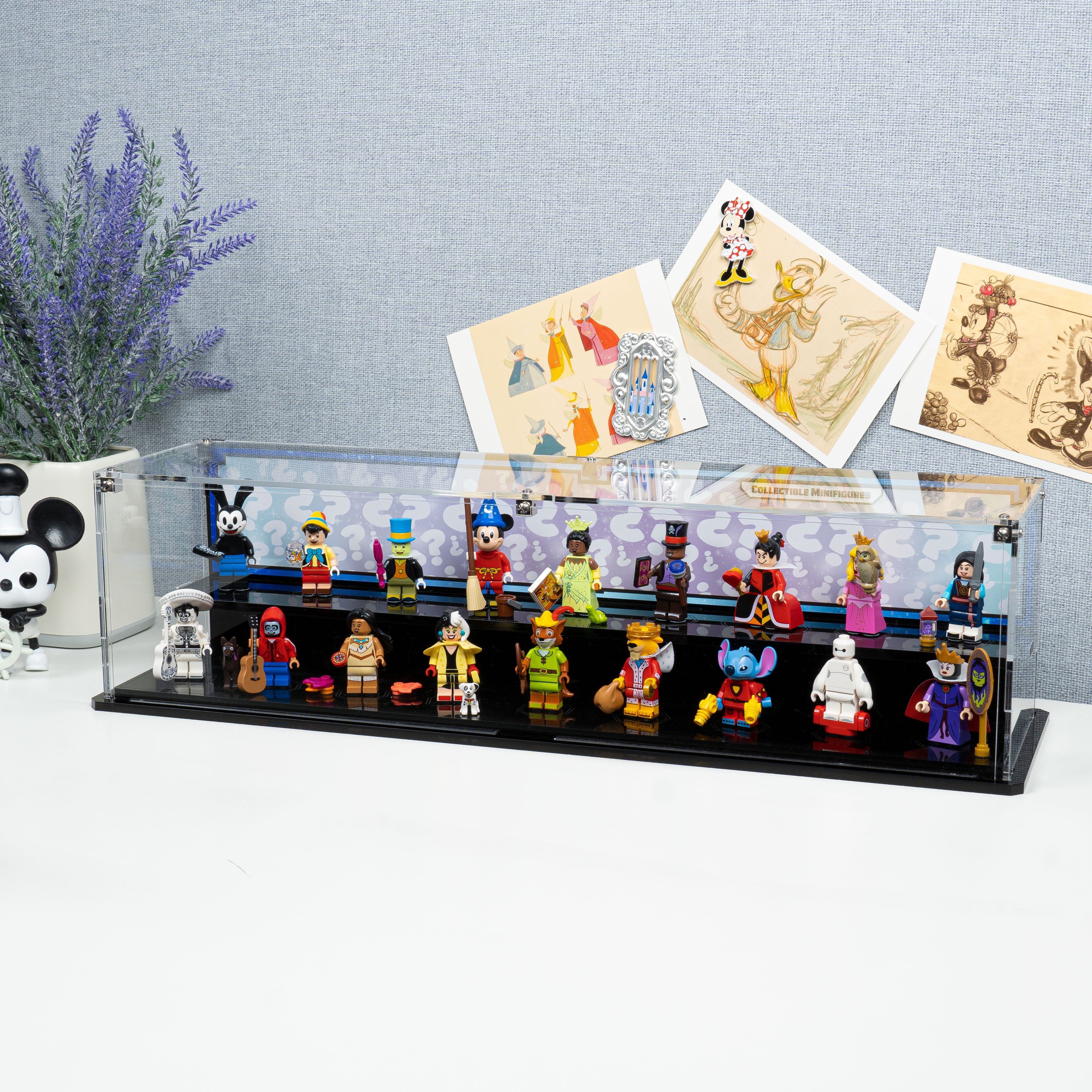 Display Case for LEGO® Minifigures Disney 100 (71038)