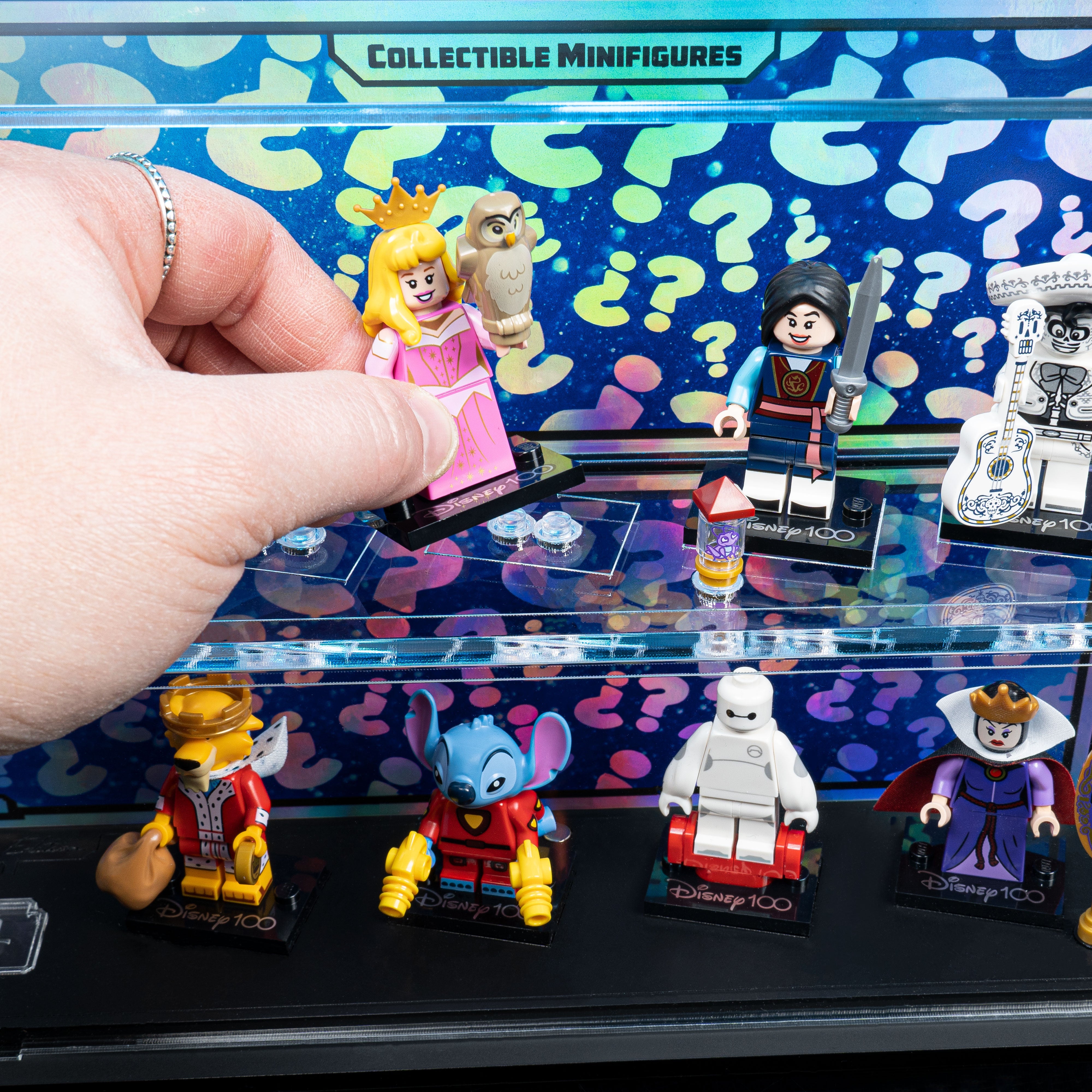 Limited Edition Display Case for LEGO® Minifigures Disney 100 (71038)