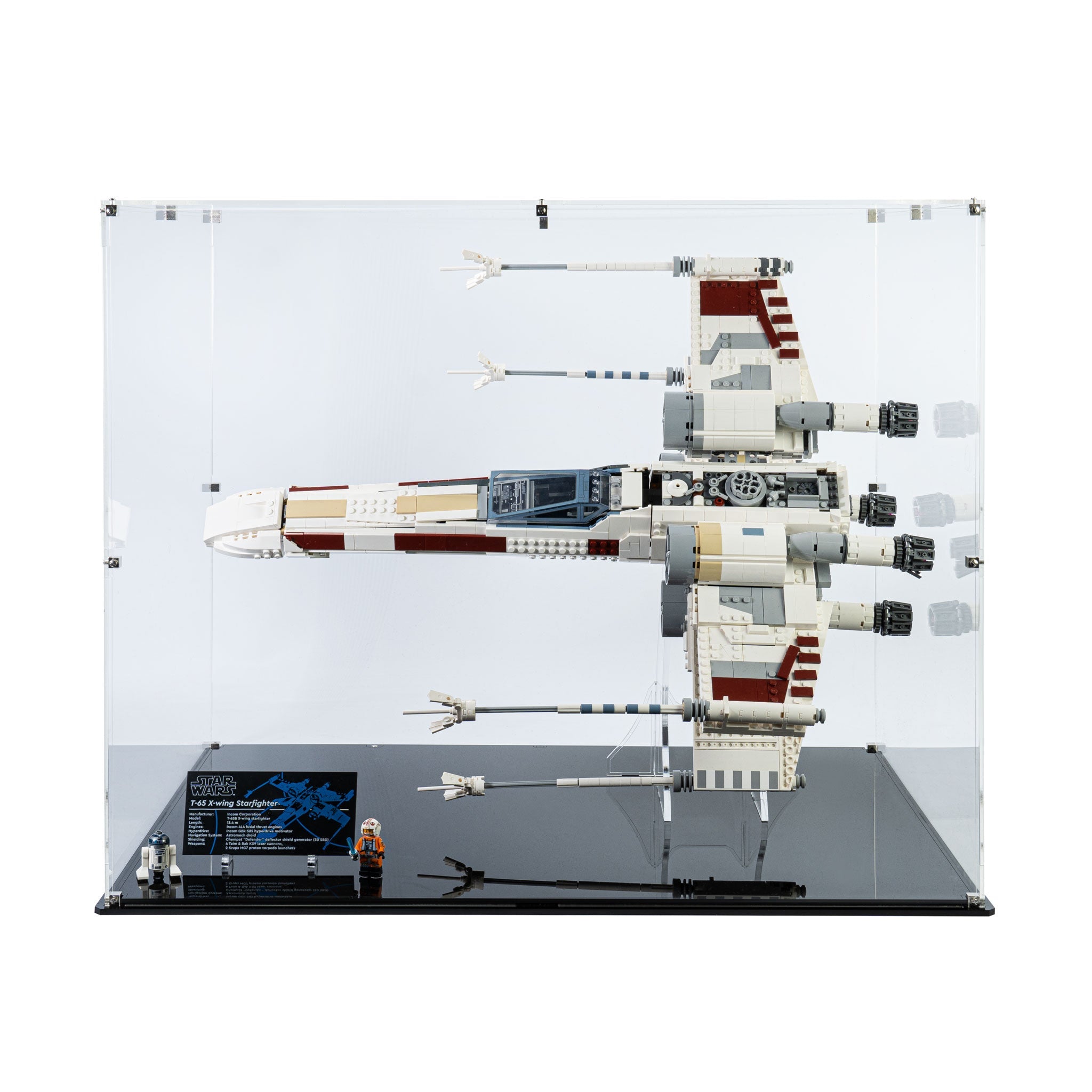 Display Case for LEGO® Star Wars: X-Wing Starfighter™ (75355)