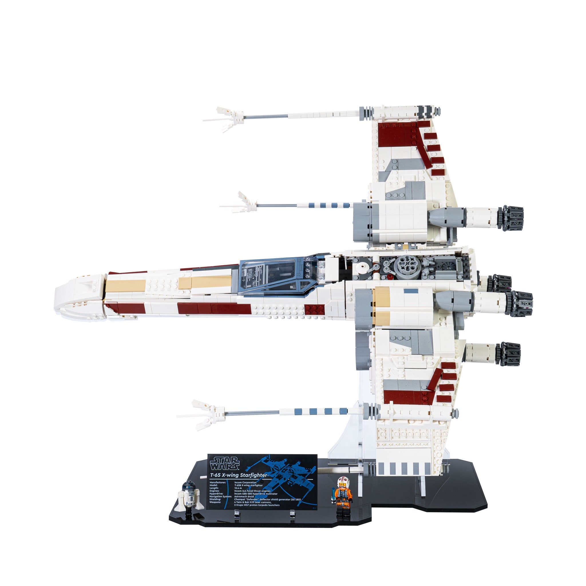 Display Stand for LEGO® Star Wars: X-Wing Starfighter™ (75355)