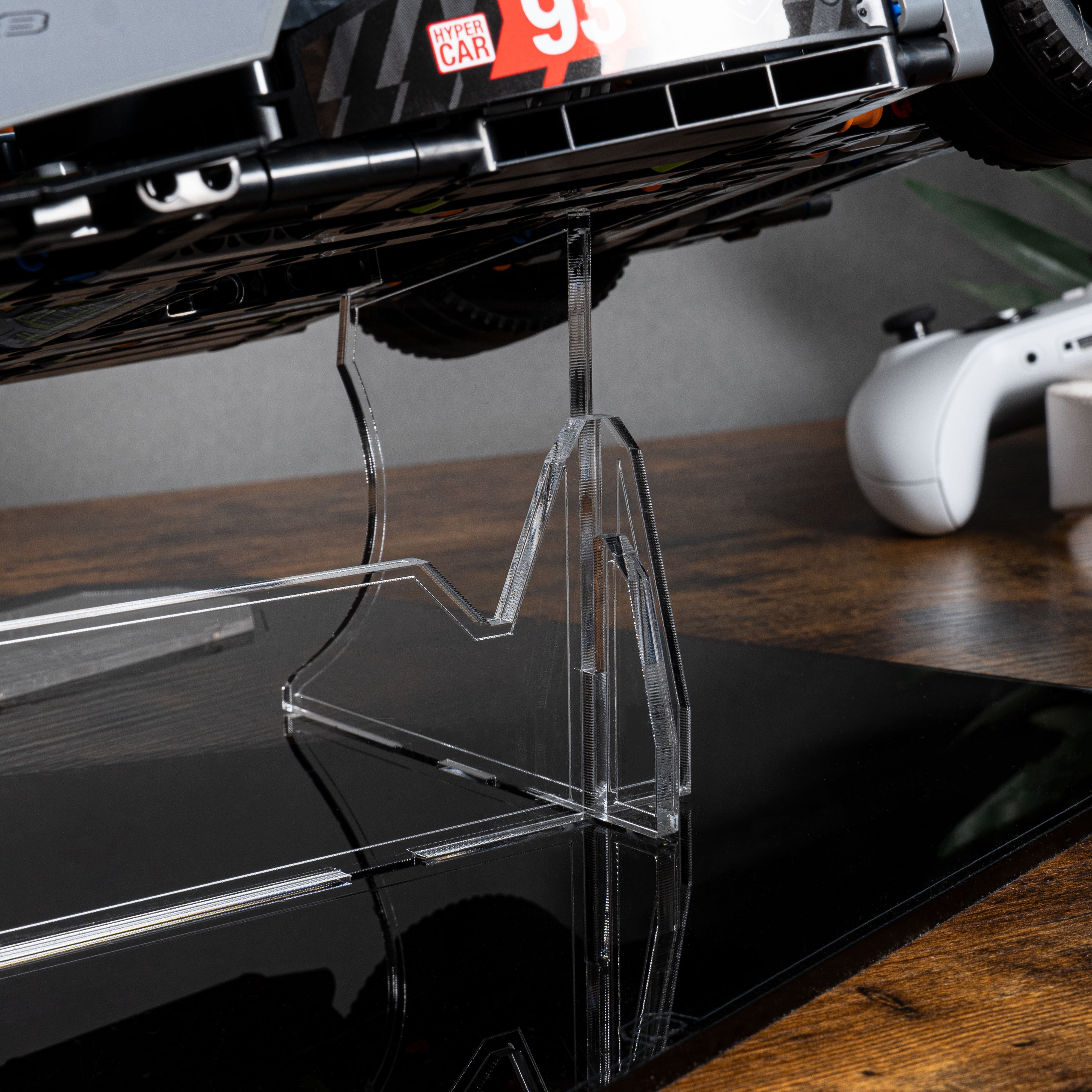 Display Stand for LEGO® Technic: PEUGEOT 9X8 24H Le Mans Hybrid Hypercar (42156)