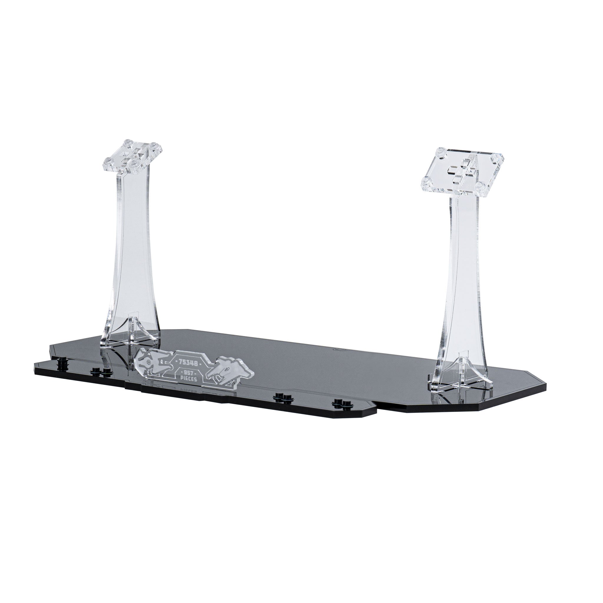 Display Stand for LEGO® Star Wars Mandalorian Fang Fighter vs. TIE Interceptor™ (75348)