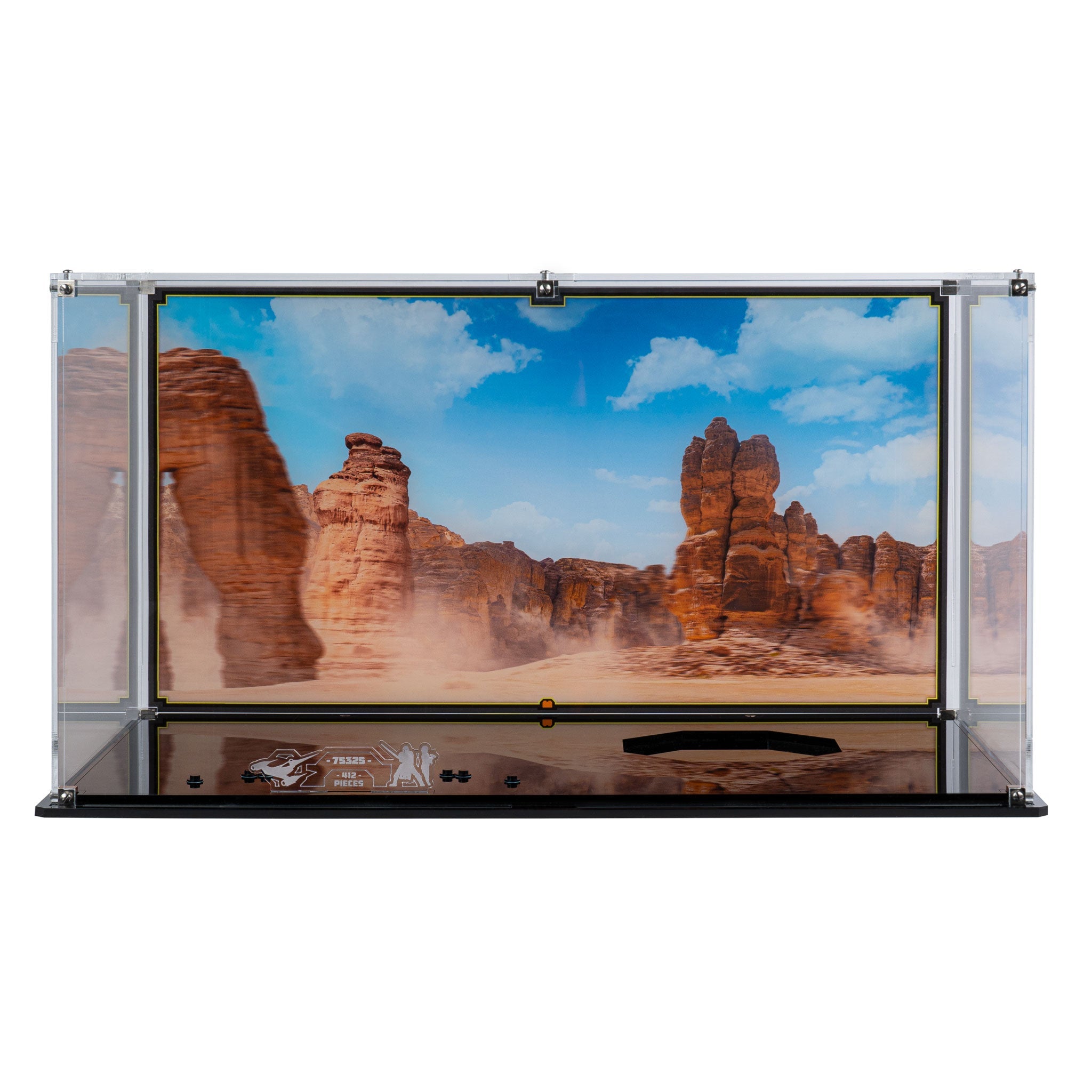 Display Case for LEGO® Star Wars The Mandalorian's N-1 Starfighter™ (75325)