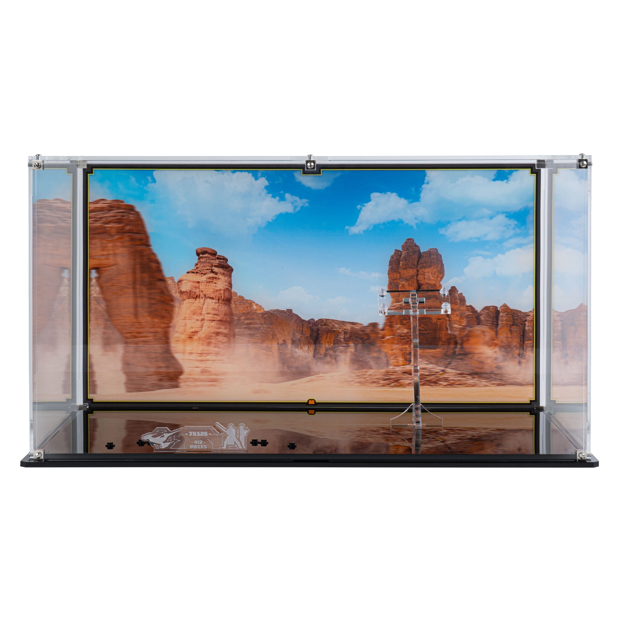 Display Case for LEGO® Star Wars The Mandalorian's N-1 Starfighter™ (75325)