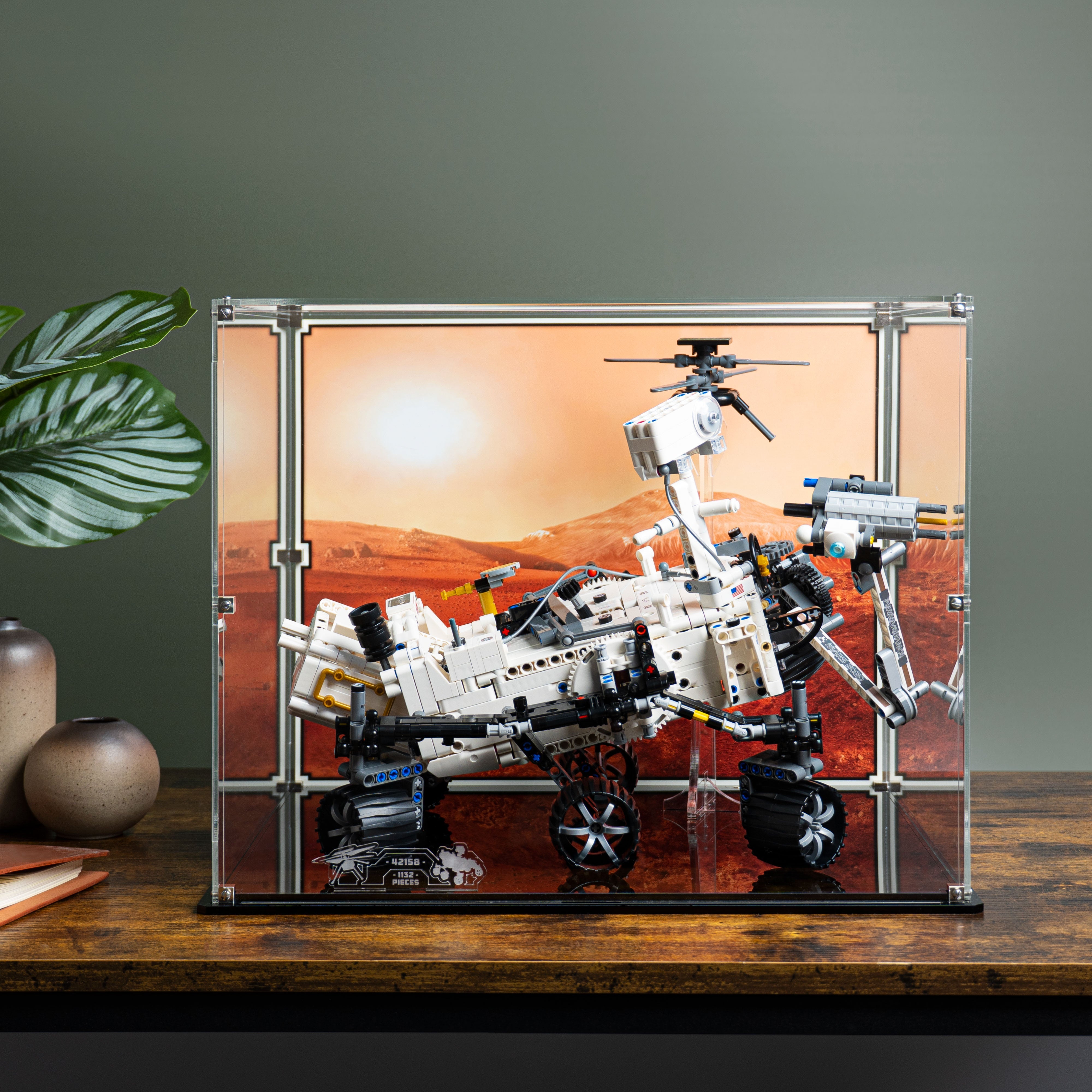 Display Case for LEGO® Technic: NASA Mars Rover Perseverance (42158)