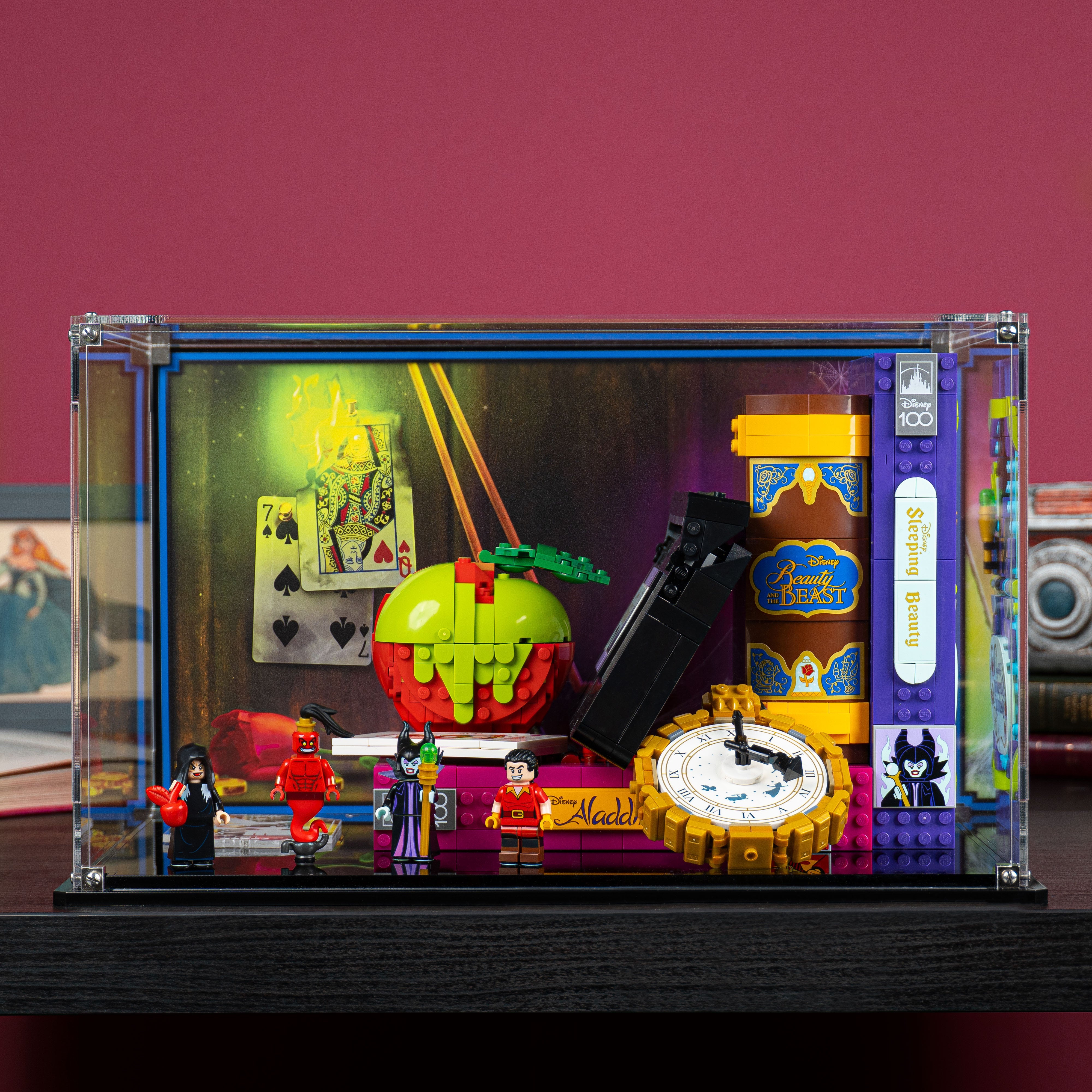 Display Case for LEGO® Disney - Villain Icons (43227)