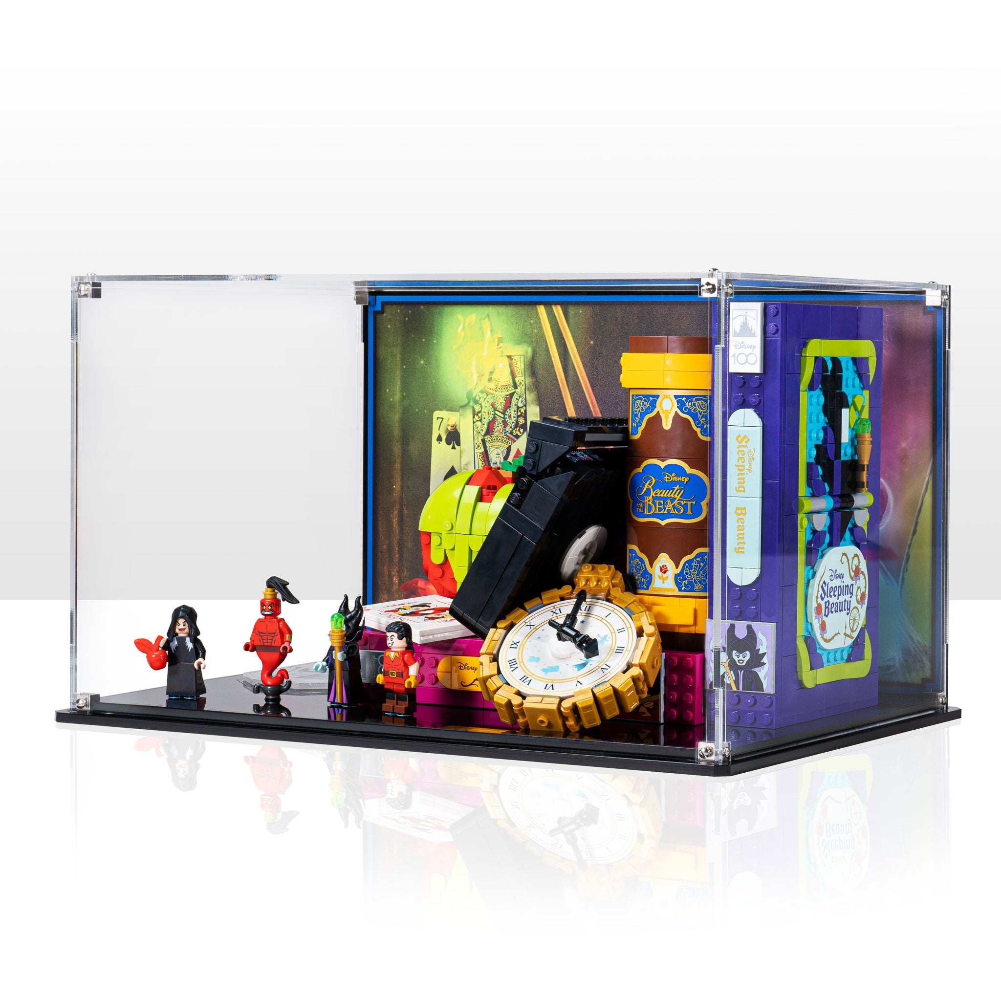 Display Case for LEGO® Disney - Villain Icons (43227)