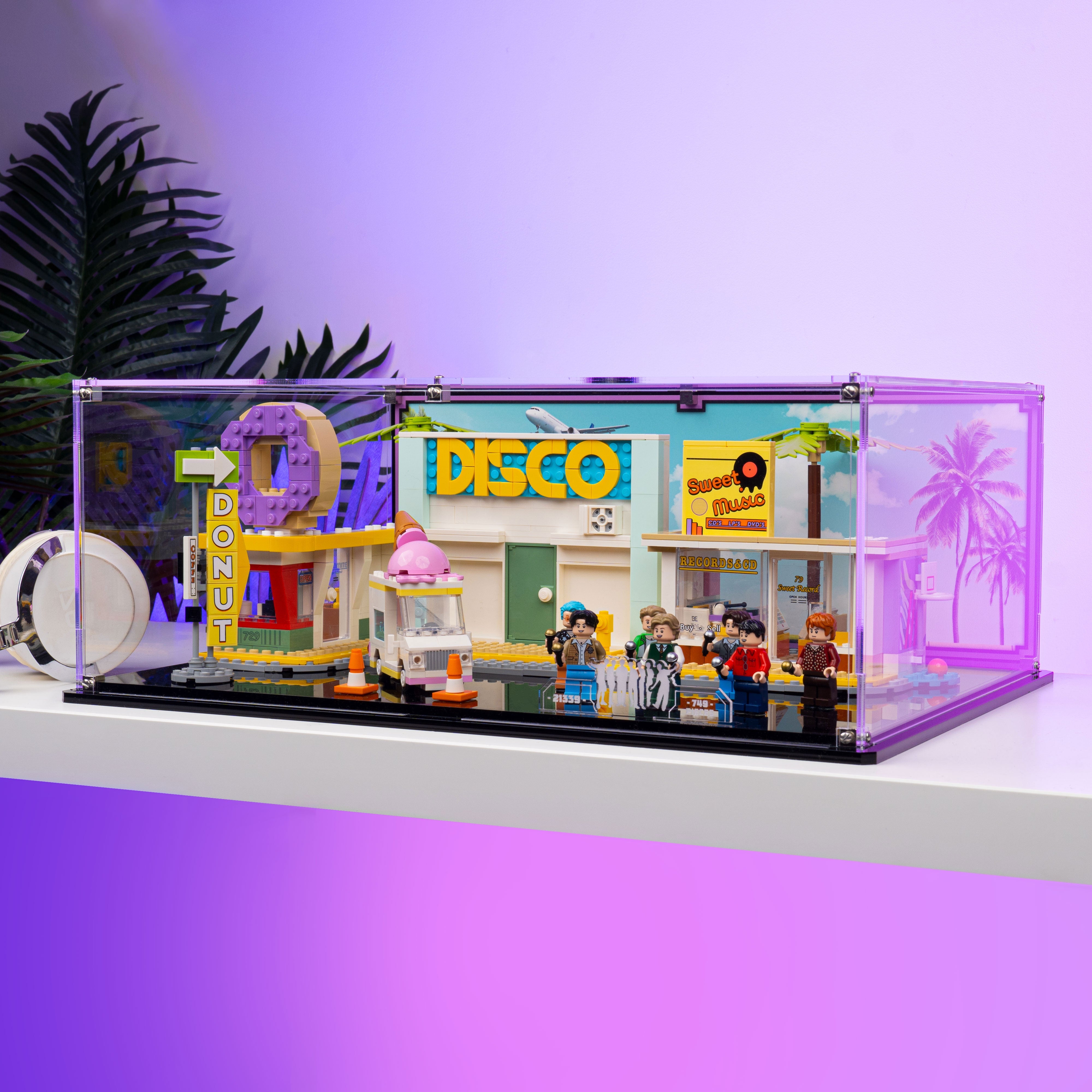 Display Case for LEGO® Ideas: BTS Dynamite (21339)