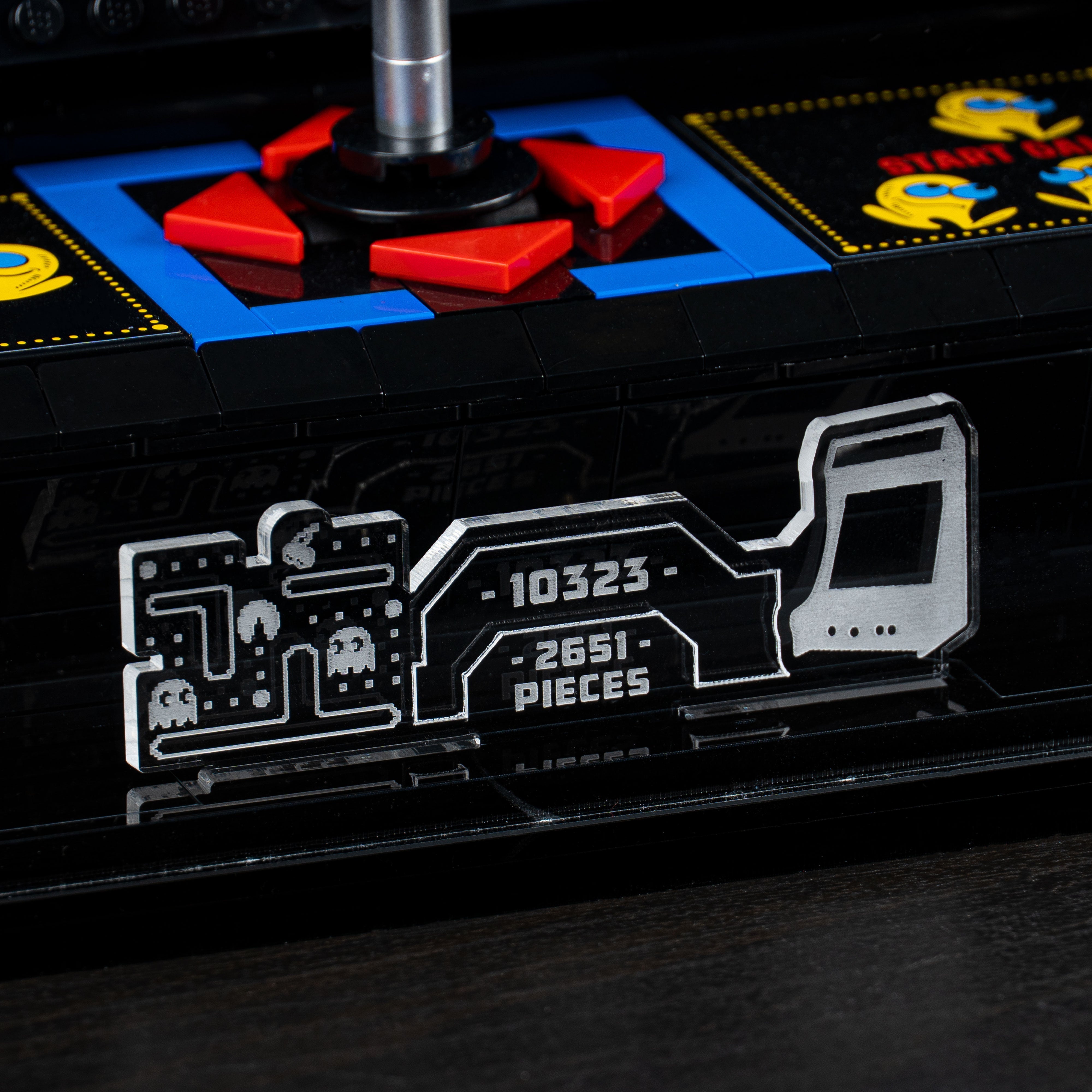 Clear Display Case for LEGO® PAC-MAN Arcade (10323)