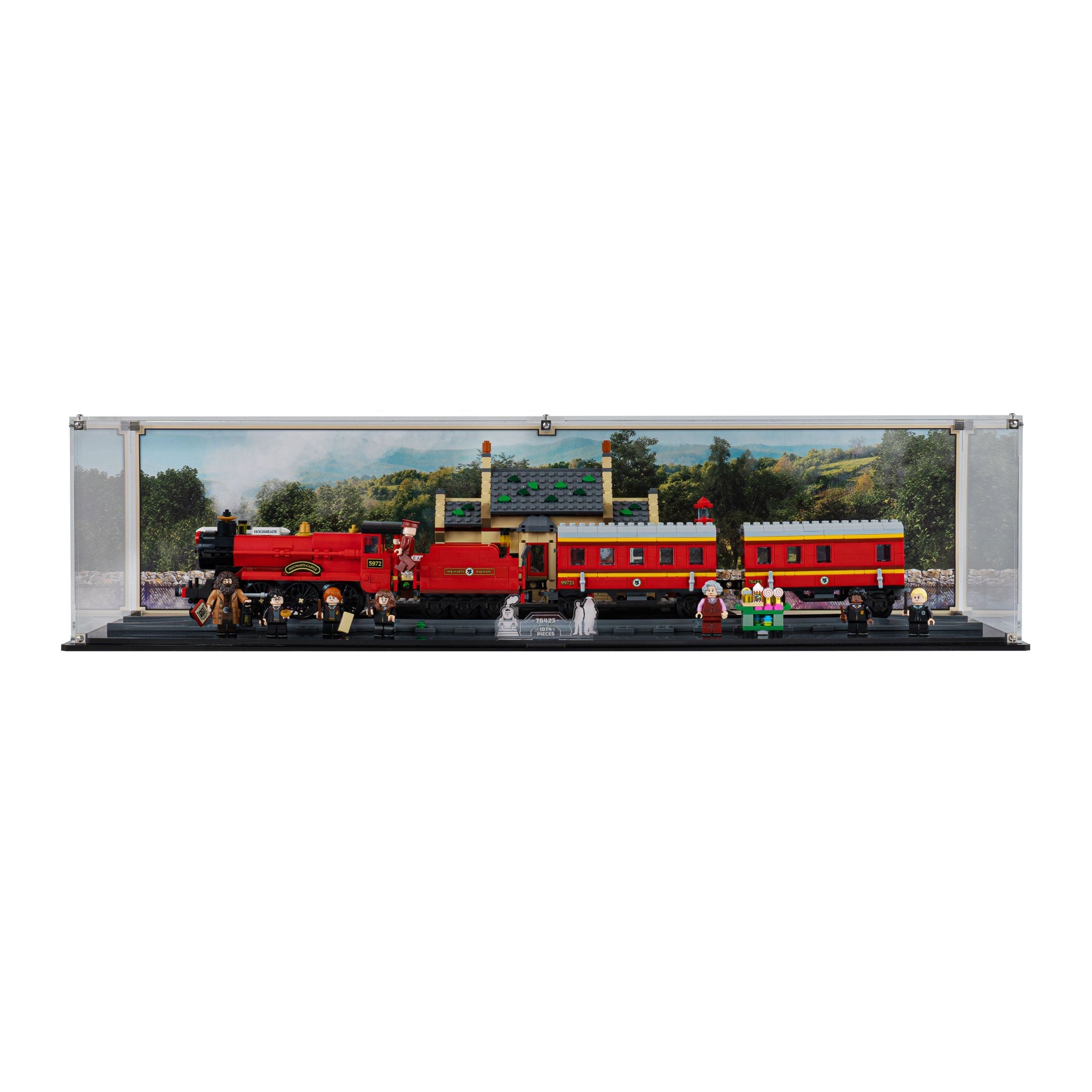 Display Case for LEGO® Harry Potter Hogwarts Express™ & Hogsmeade™ Station (76423)