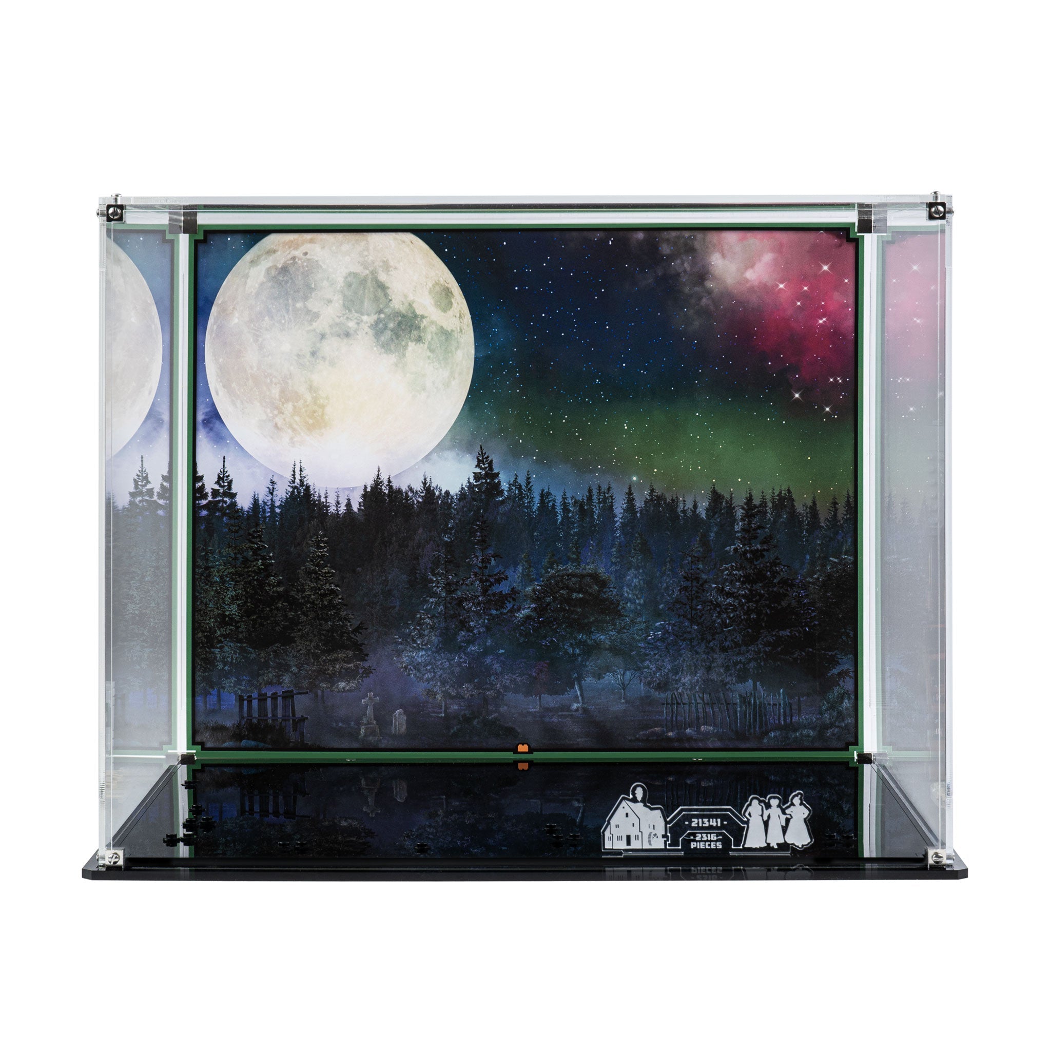 Display Case for LEGO® Ideas Disney Hocus Pocus: Sanderson Sisters' Cottage (21341)