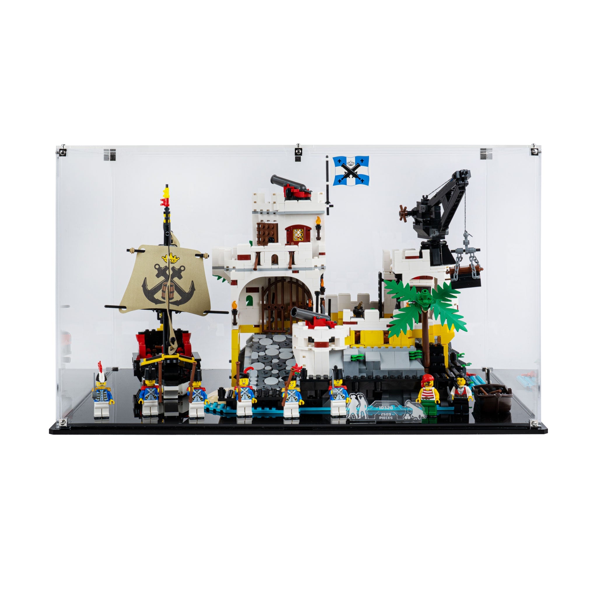 Display Case for LEGO® Icons Eldorado Fortress (10320)