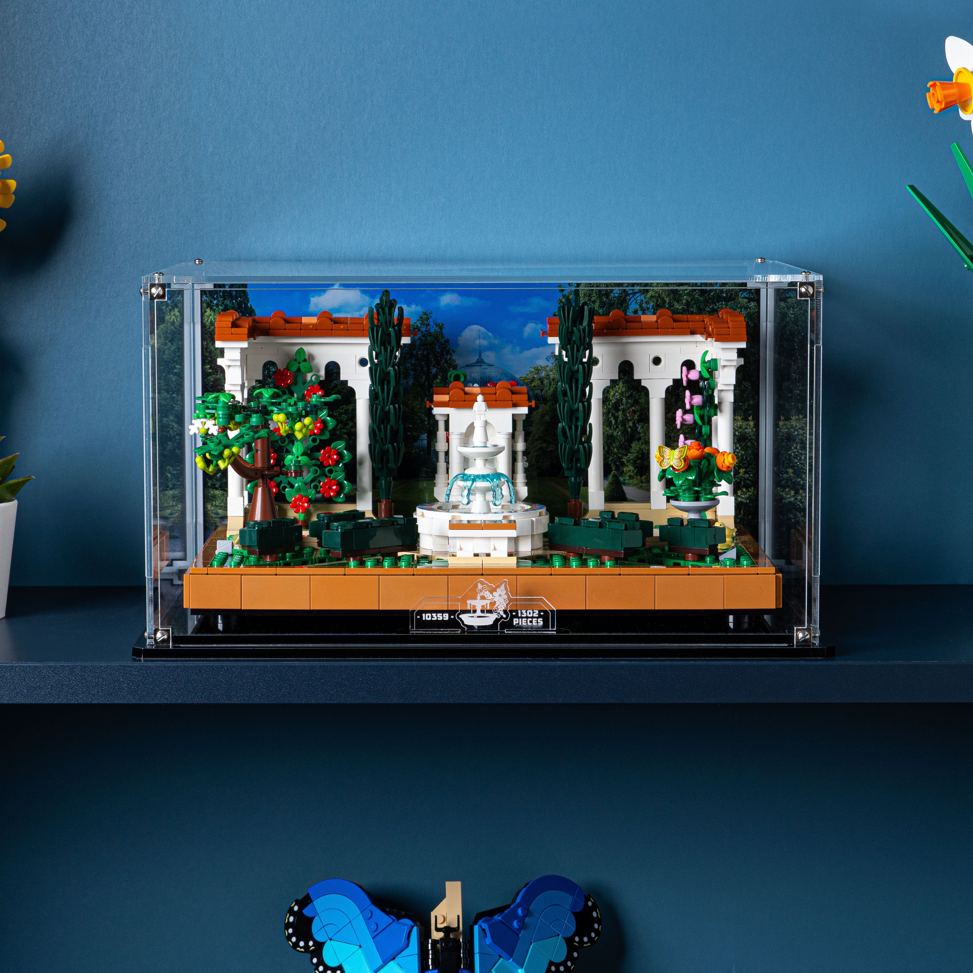 Display Case for LEGO® Icons: Fountain Garden (10359)